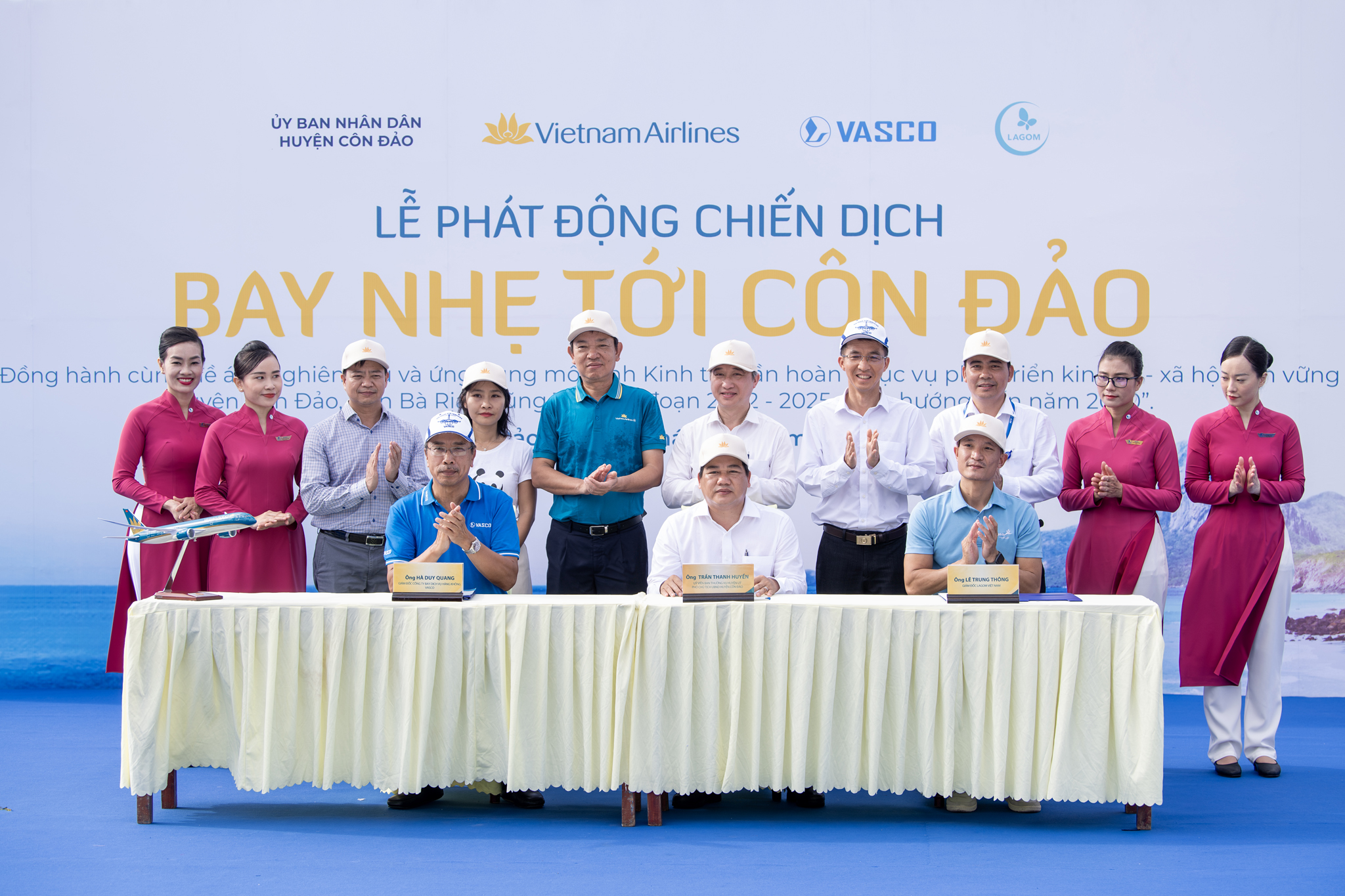 Vietnam Airlines ph&aacute;t động chiến dịch Bay nhẹ tới C&ocirc;n Đảo, giảm ph&aacute;t thải ra m&ocirc;i trường- Ảnh 1.
