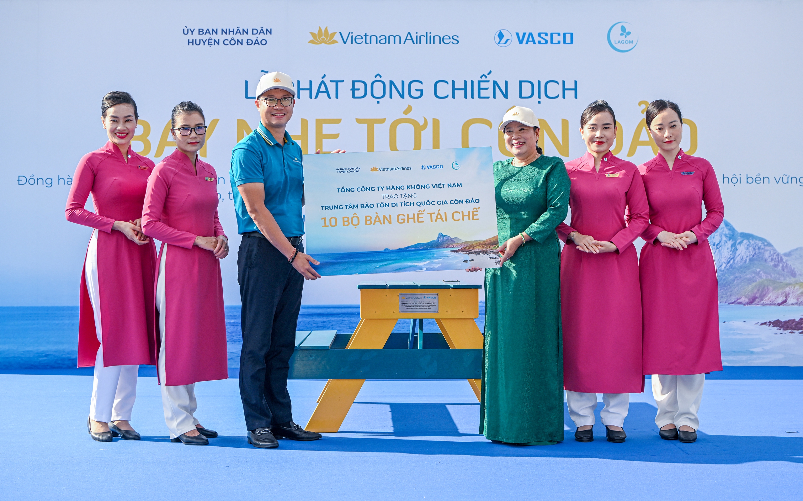 Vietnam Airlines ph&aacute;t động chiến dịch Bay nhẹ tới C&ocirc;n Đảo, giảm ph&aacute;t thải ra m&ocirc;i trường- Ảnh 4.