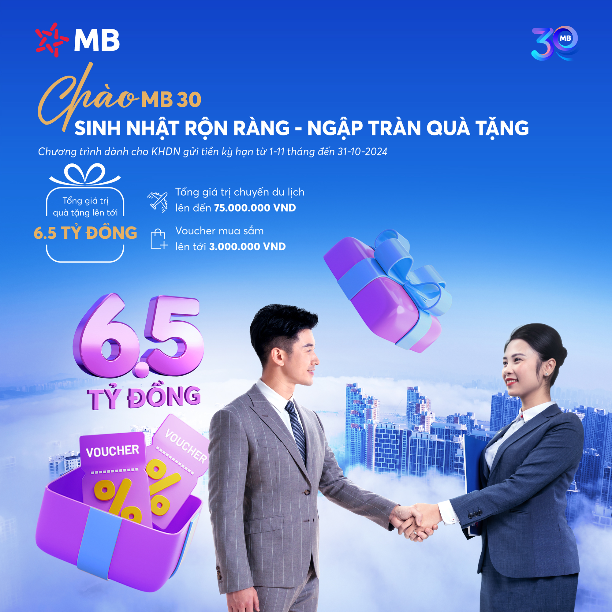 MB tri &acirc;n 30 năm đồng h&agrave;nh bền vững c&ugrave;ng doanh nghiệp Việt Nam- Ảnh 1.
