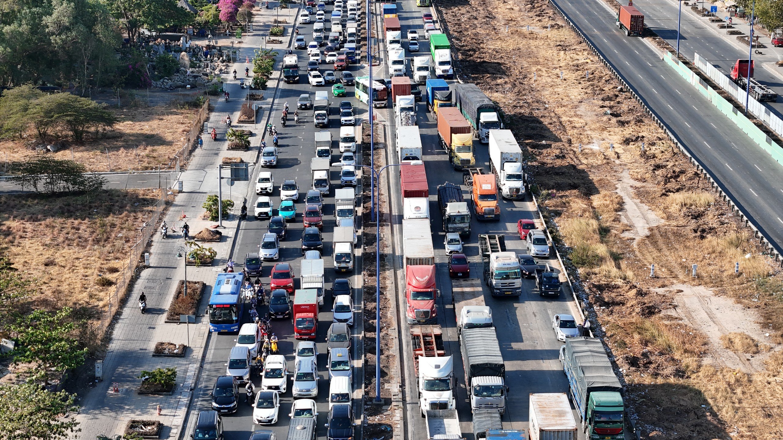 TP.HCM mở rộng đường nối cao tốc Long Th&agrave;nh - Dầu Gi&acirc;y l&ecirc;n 8 l&agrave;n xe- Ảnh 2.