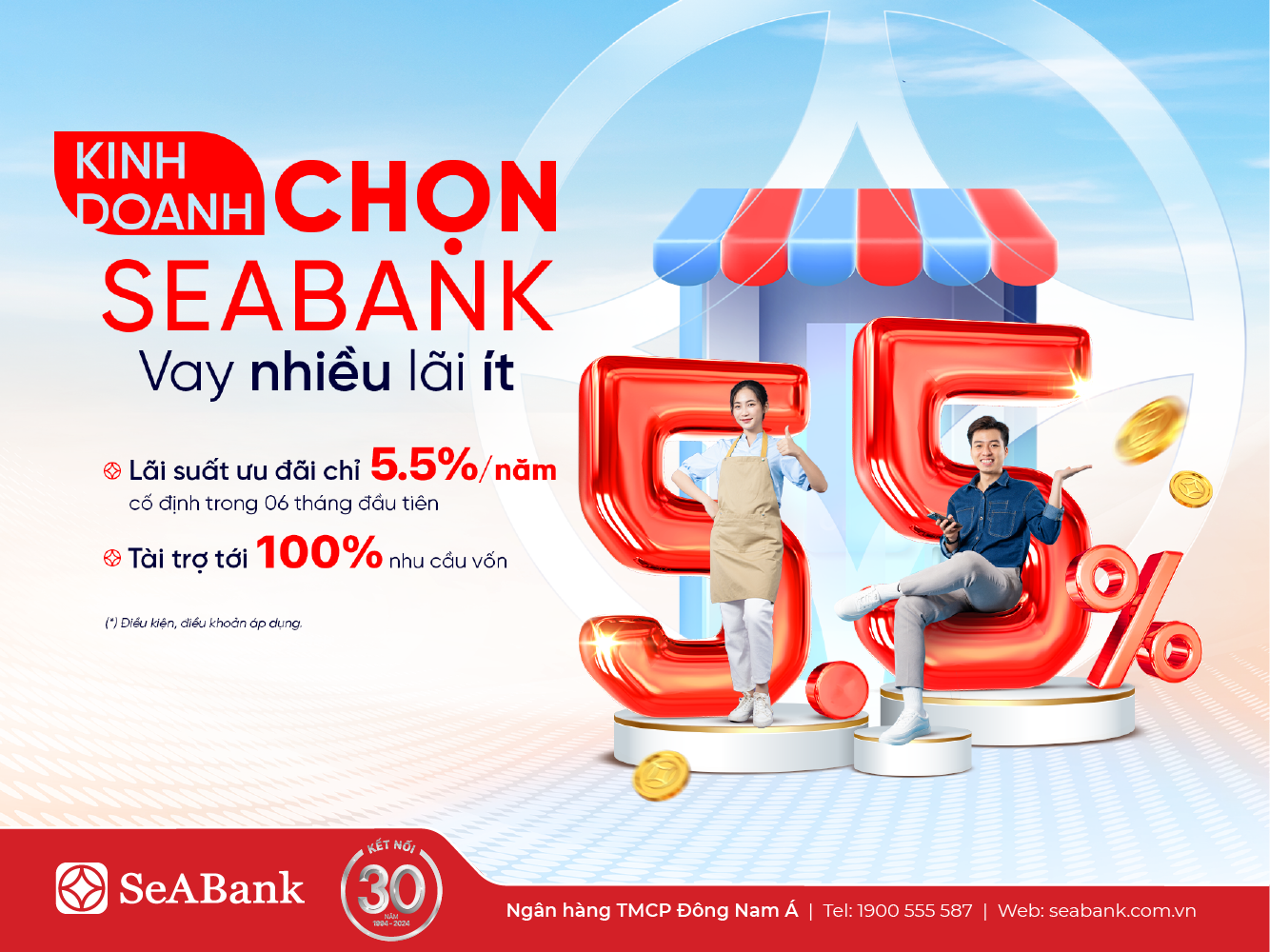 SeABank d&agrave;nh 5.000 tỷ đồng cho vay c&aacute; nh&acirc;n bổ sung vốn kinh doanh- Ảnh 1.