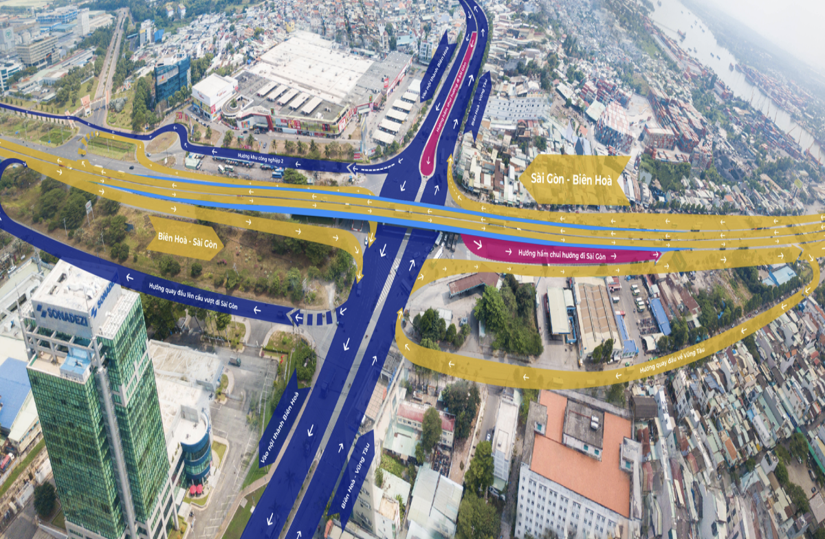 Phân luồng giao thông ở ngã tư Vũng Tàu ra sao để giảm ùn tắc?- Ảnh 2. Phân luồng giao thông ở ngã tư Vũng Tàu ra sao để giảm ùn tắc?- Ảnh 2.