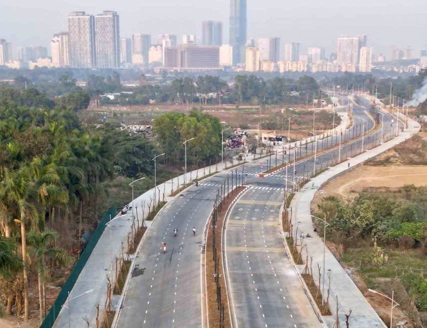 H&agrave; Nội: Th&ocirc;ng xe gần 2km đường L&ecirc; Quang Đạo k&eacute;o d&agrave;i trước tết Nguy&ecirc;n đ&aacute;n- Ảnh 1.