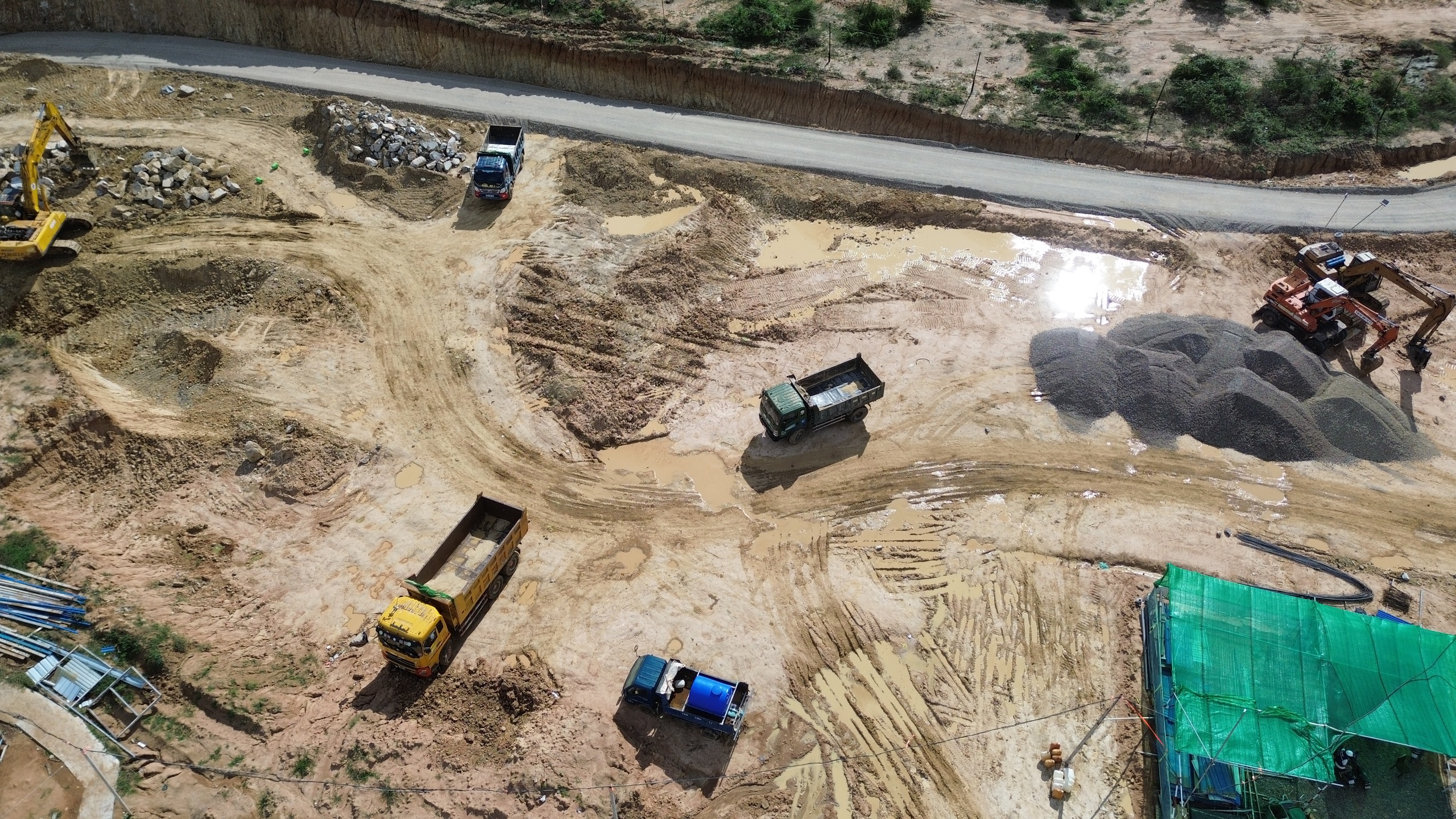 Đề xuất dời vị tr&iacute; x&acirc;y trạm dừng nghỉ cao tốc Vĩnh Hảo - Phan Thiết do vướng GPMB- Ảnh 1.