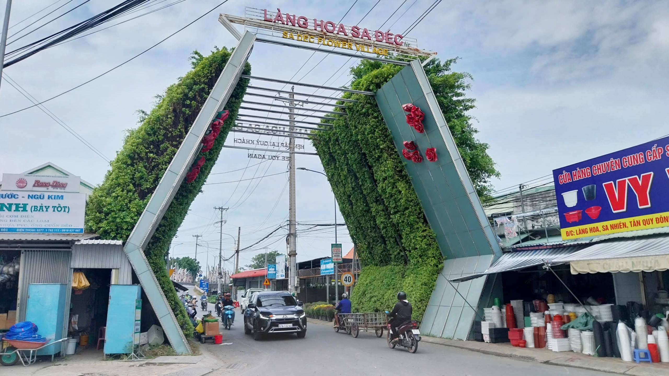 Làng hoa Sa Đéc rộn ràng đón xuân- Ảnh 1. Làng hoa Sa Đéc rộn ràng đón xuân- Ảnh 1.