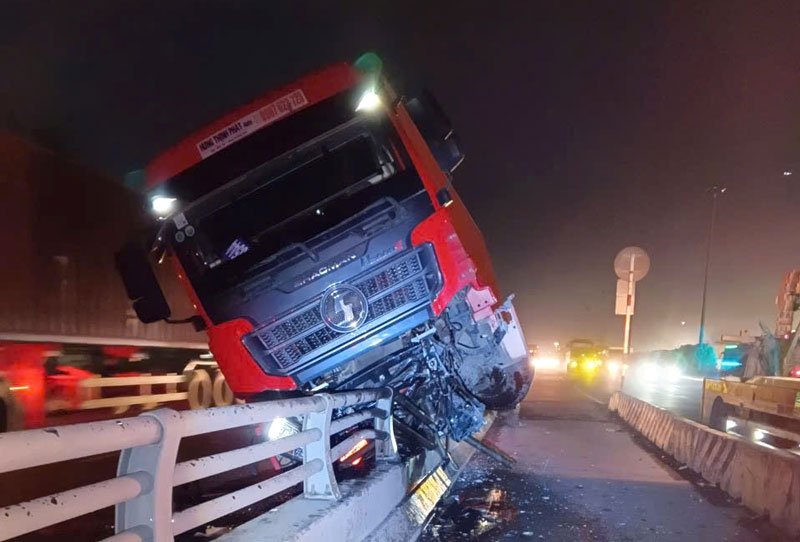 Hiện trường vụ tai nạn. Hiện trường vụ tai nạn.