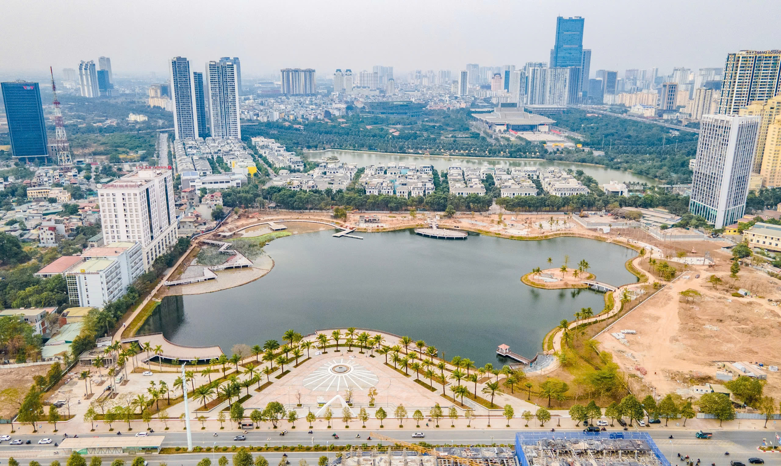 Hà Nội: Toàn cảnh công viên gần 3.500 tỷ sắp đưa vào hoạt động- Ảnh 1. Hà Nội: Toàn cảnh công viên gần 3.500 tỷ sắp đưa vào hoạt động- Ảnh 1.