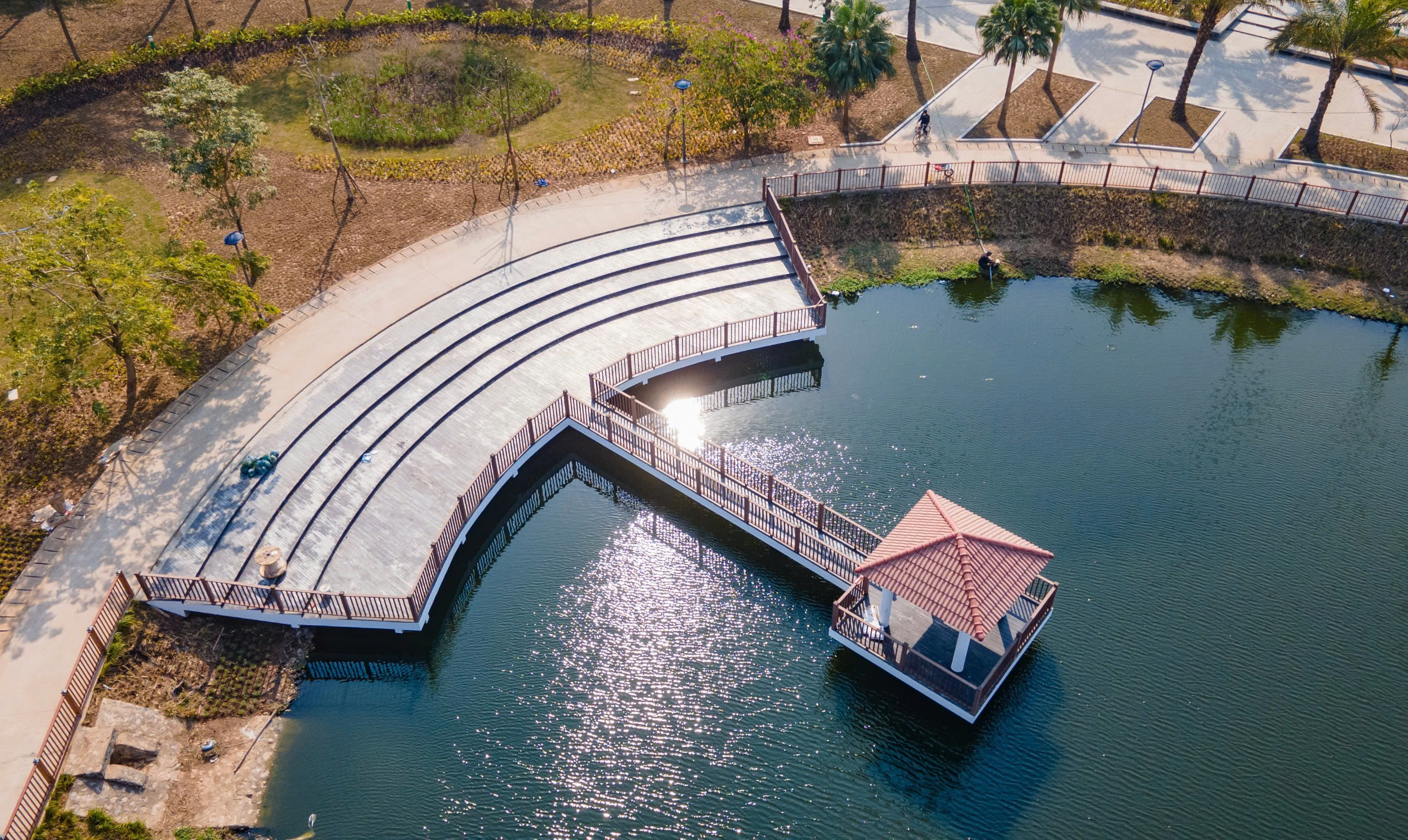 Hà Nội: Toàn cảnh công viên gần 3.500 tỷ sắp đưa vào hoạt động- Ảnh 7. Hà Nội: Toàn cảnh công viên gần 3.500 tỷ sắp đưa vào hoạt động- Ảnh 7.