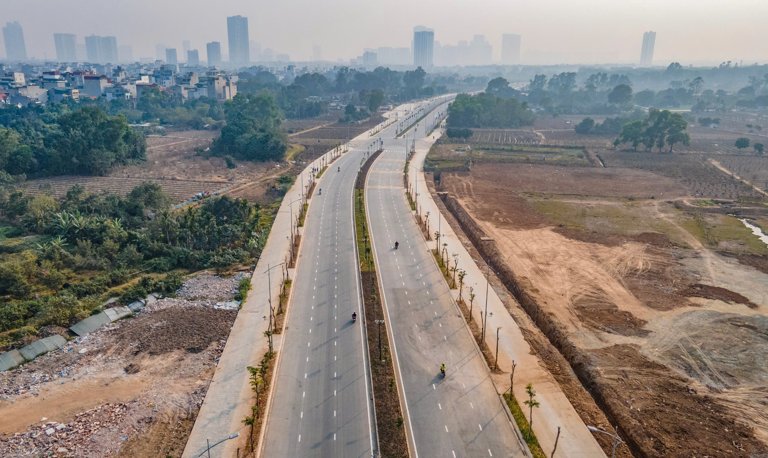 Cận cảnh đường L&ecirc; Quang Đạo trước ng&agrave;y tạm thời th&ocirc;ng tuyến- Ảnh 3.