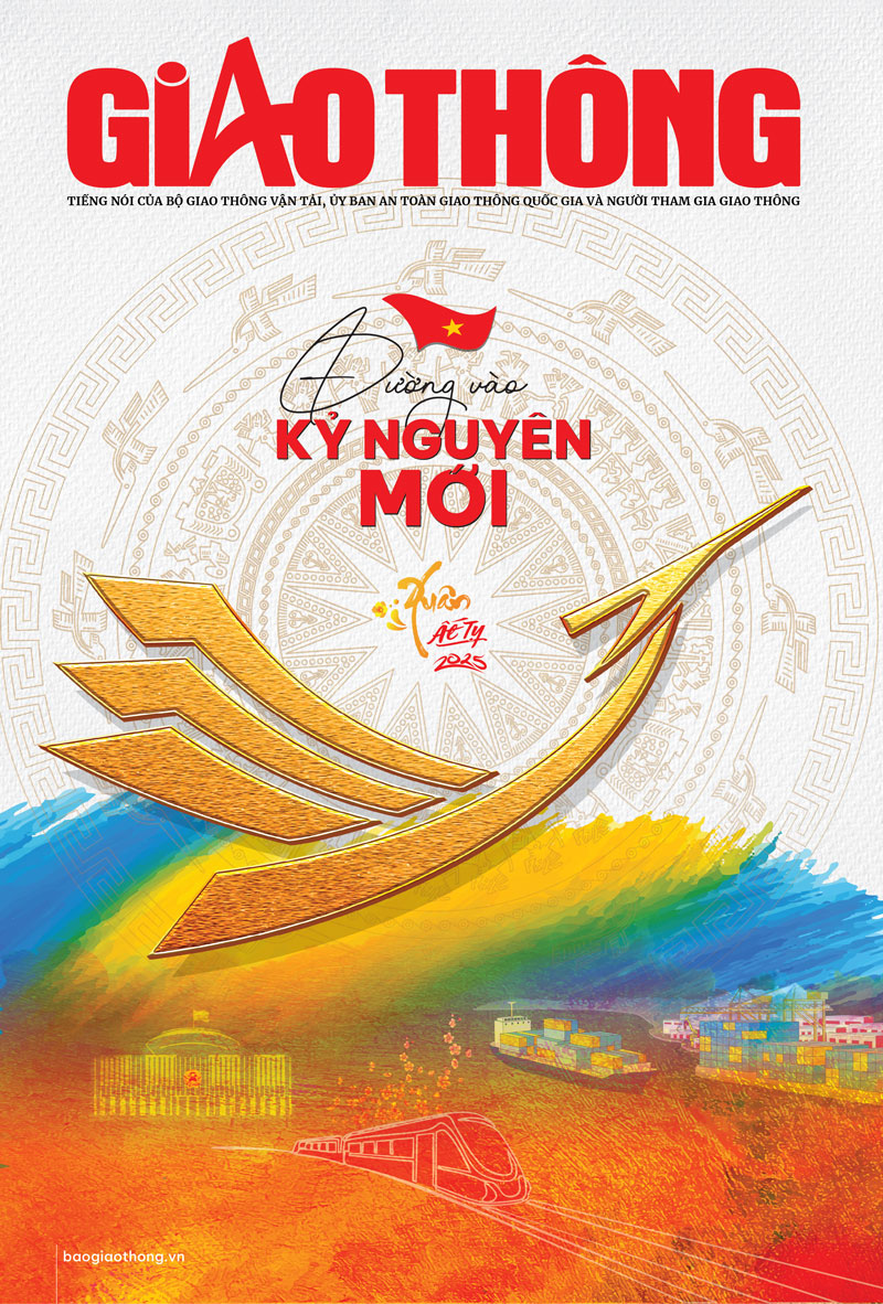 Trang nhất B&aacute;o Giao th&ocirc;ng số Tất ni&ecirc;n ra ng&agrave;y 17/1/2025.