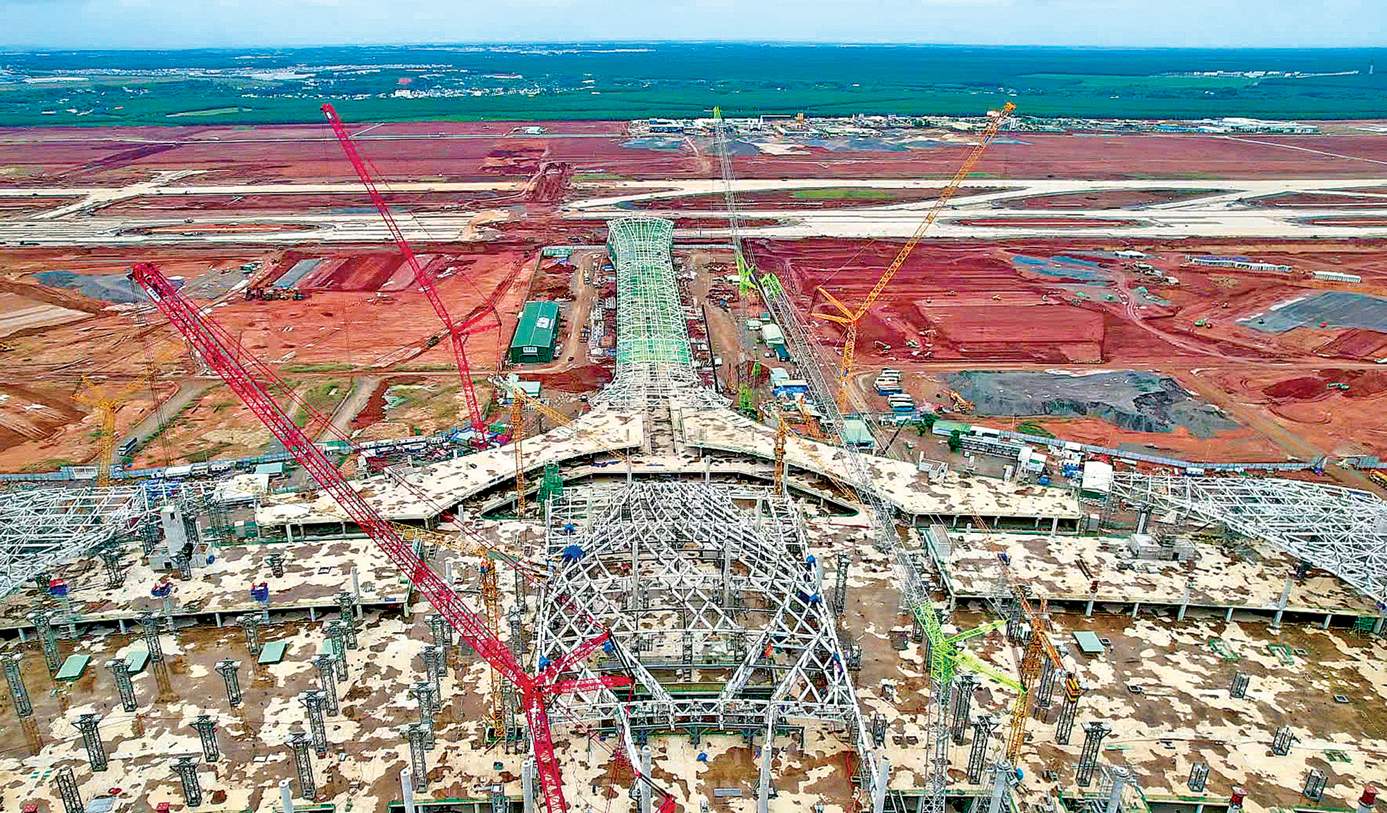 Đua tiến độ làm siêu sân bay Long Thành- Ảnh 1. Đua tiến độ làm siêu sân bay Long Thành- Ảnh 1.