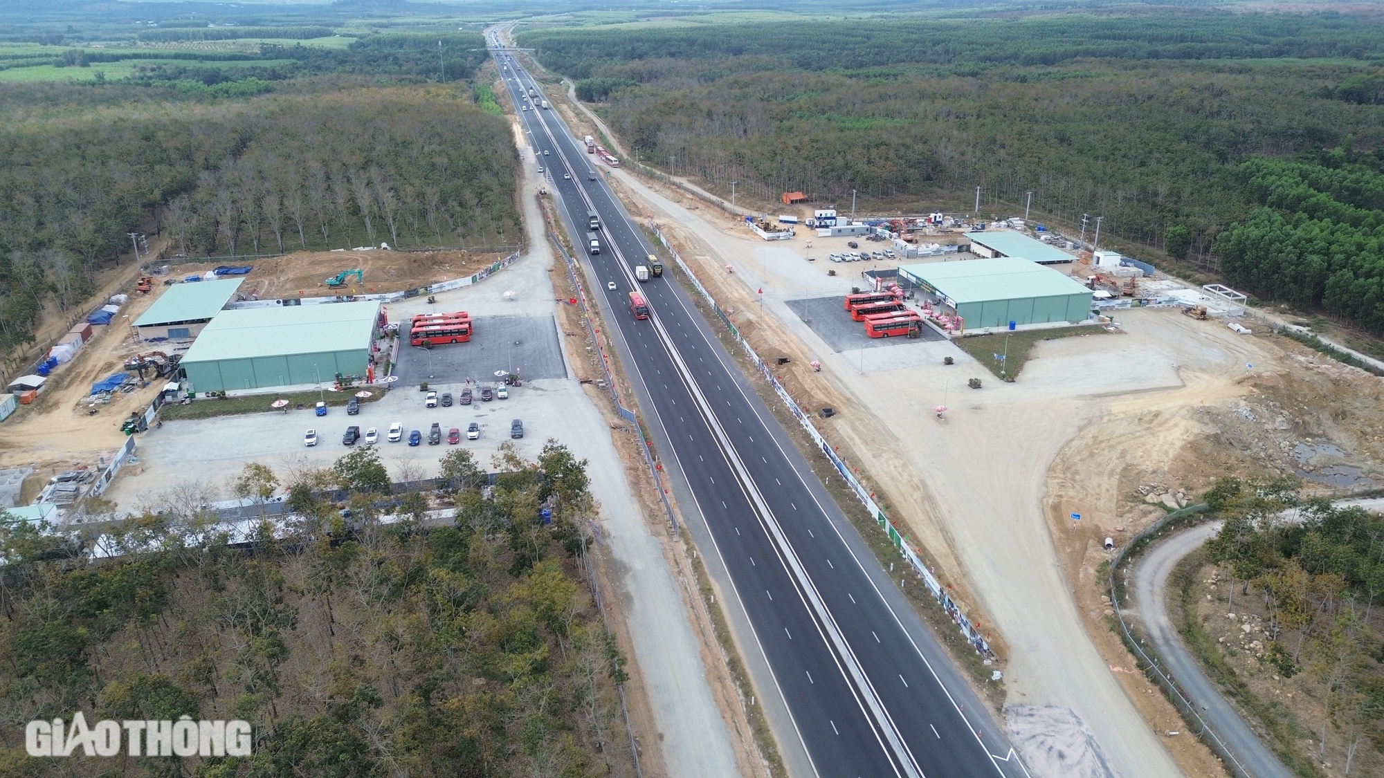 Dự kiến khai thác tạm trạm dừng nghỉ cao tốc Vĩnh Hảo - Phan Thiết từ ngày 24/1- Ảnh 2. Dự kiến khai thác tạm trạm dừng nghỉ cao tốc Vĩnh Hảo - Phan Thiết từ ngày 24/1- Ảnh 2.