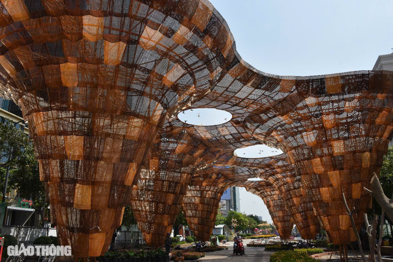 Cặp rắn Kim Tỵ - Ng&acirc;n Tỵ ở đường hoa Nguyễn Huệ c&oacute; g&igrave; đặc biệt?- Ảnh 14.