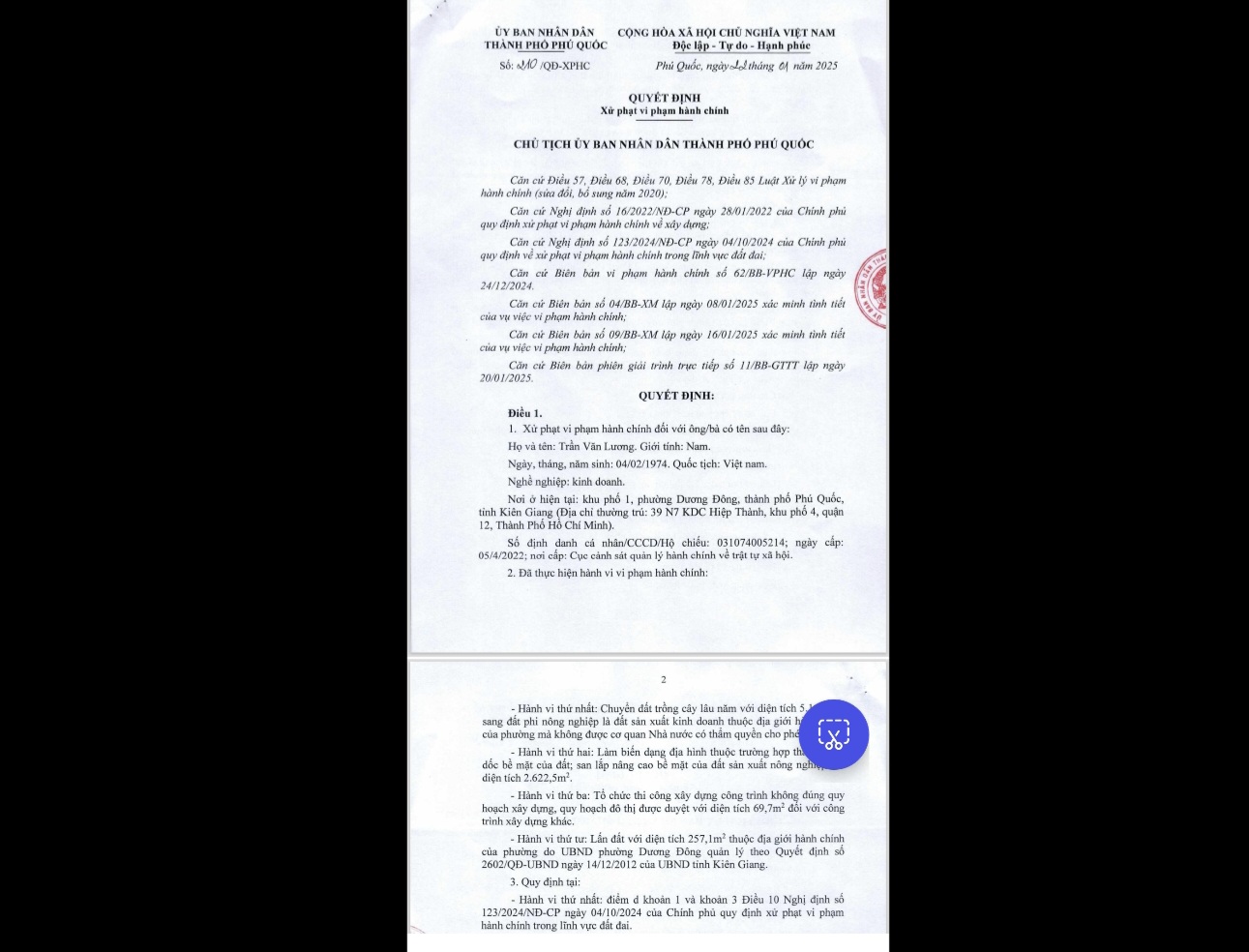 Buộc ph&aacute; dỡ điểm du lịch x&acirc;y dựng tr&aacute;i ph&eacute;p tr&ecirc;n đồi Điện Ti&ecirc;n ở Ph&uacute; Quốc- Ảnh 4.