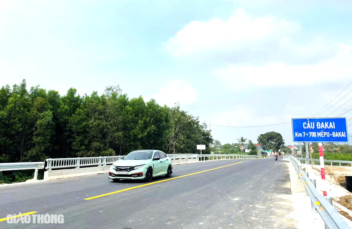Th&ocirc;ng xe đường nối B&igrave;nh Thuận - Đồng Nai, vượt tiến độ 10 th&aacute;ng- Ảnh 2.