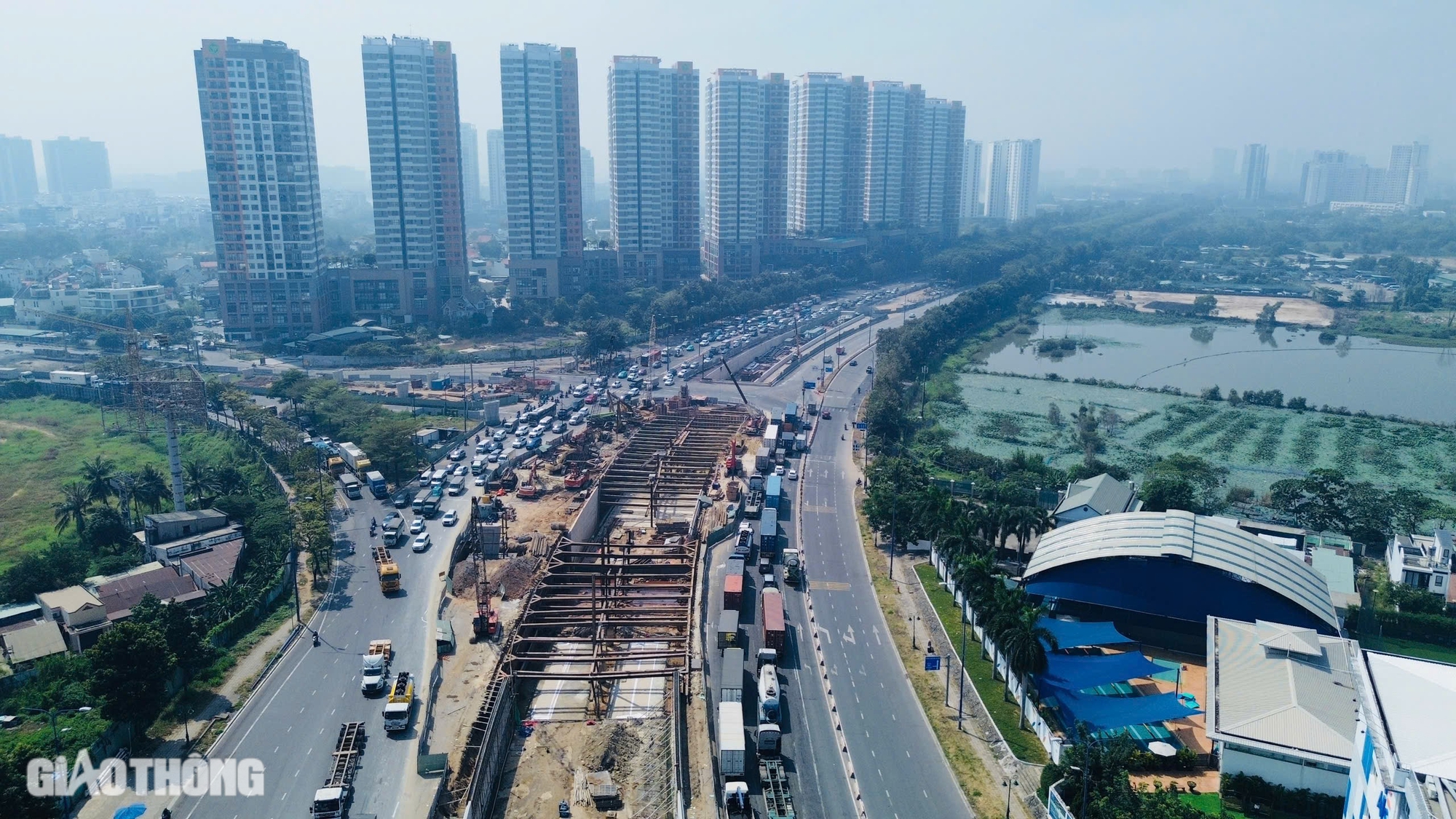N&uacute;t giao An Ph&uacute; tăng tốc thi c&ocirc;ng xuy&ecirc;n Tết, th&ocirc;ng xe to&agrave;n bộ trong năm 2025- Ảnh 2.
