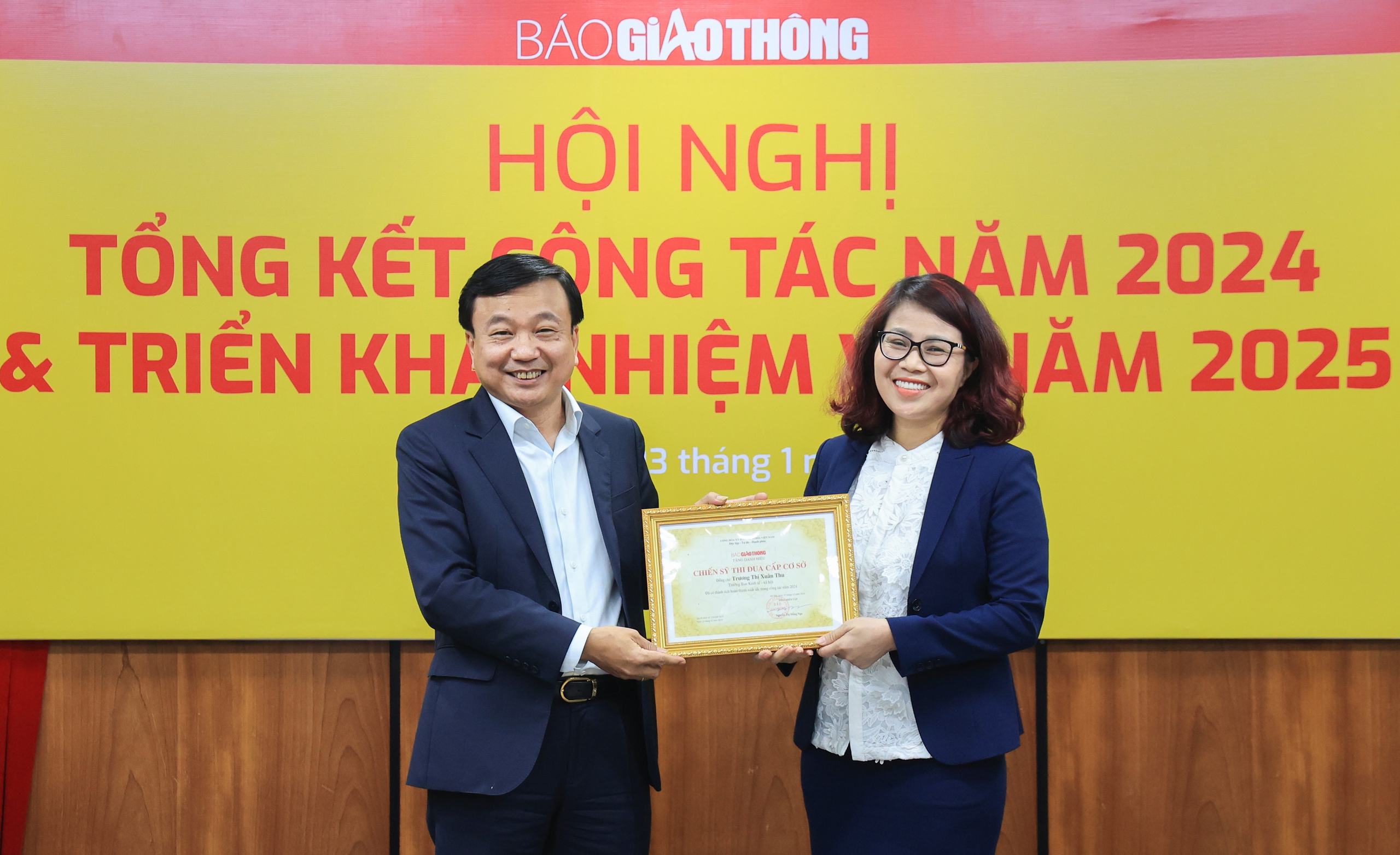 Thứ trưởng Nguyễn Danh Huy: B&aacute;o Giao th&ocirc;ng phải vượt qua th&aacute;ch thức- Ảnh 3.