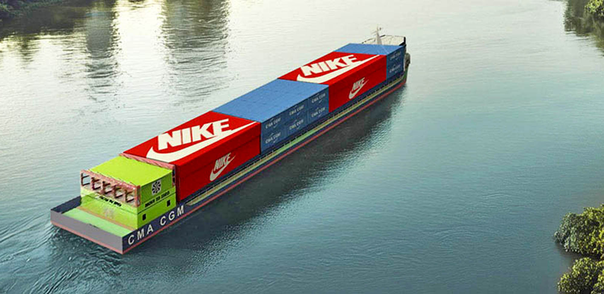 Vận tải thủy nhập cuộc chuyển đổi xanh- Ảnh 1. Vận tải thủy nhập cuộc chuyển đổi xanh- Ảnh 1.