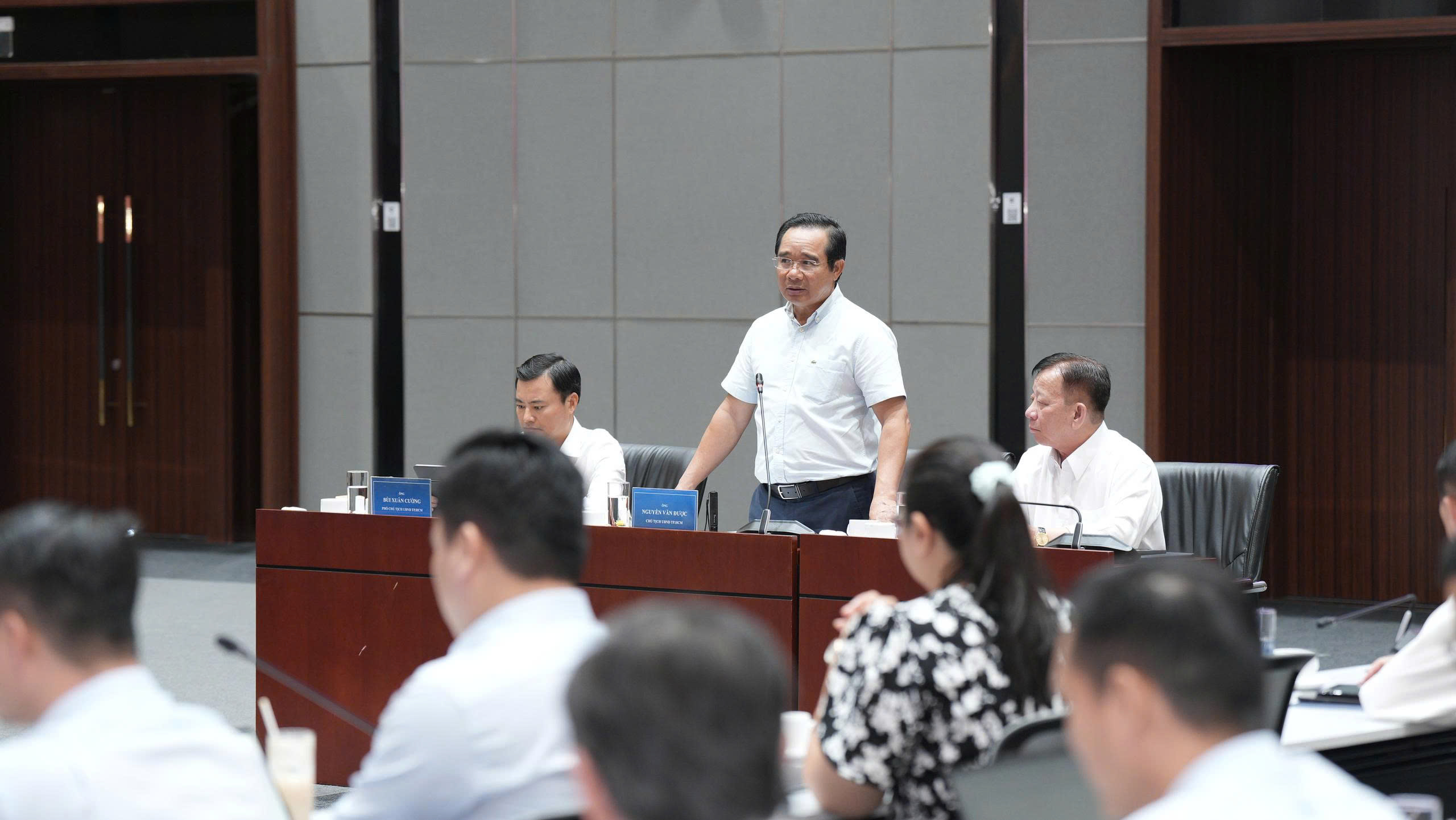 TP.HCM v&agrave; Becamex b&agrave;n chiến lược ph&aacute;t triển hai tuyến đường sắt &ldquo;xương sống&rdquo; v&ugrave;ng Nam Bộ- Ảnh 1.