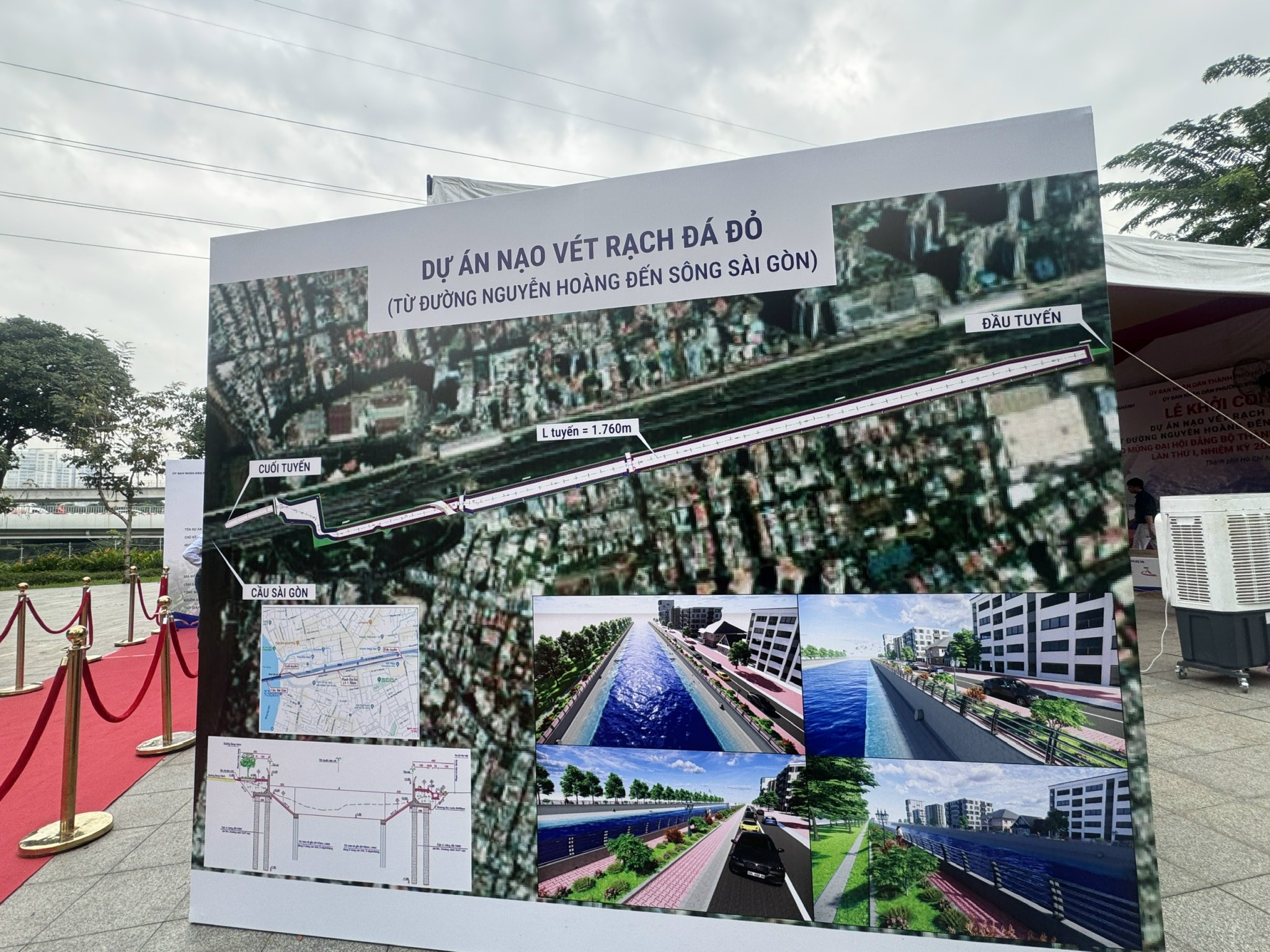 TP.HCM khởi c&ocirc;ng dự &aacute;n nạo v&eacute;t rạch Đ&aacute; Đỏ: Gỡ &ldquo;n&uacute;t thắt&rdquo; tho&aacute;t nước cho khu Đ&ocirc;ng- Ảnh 8.