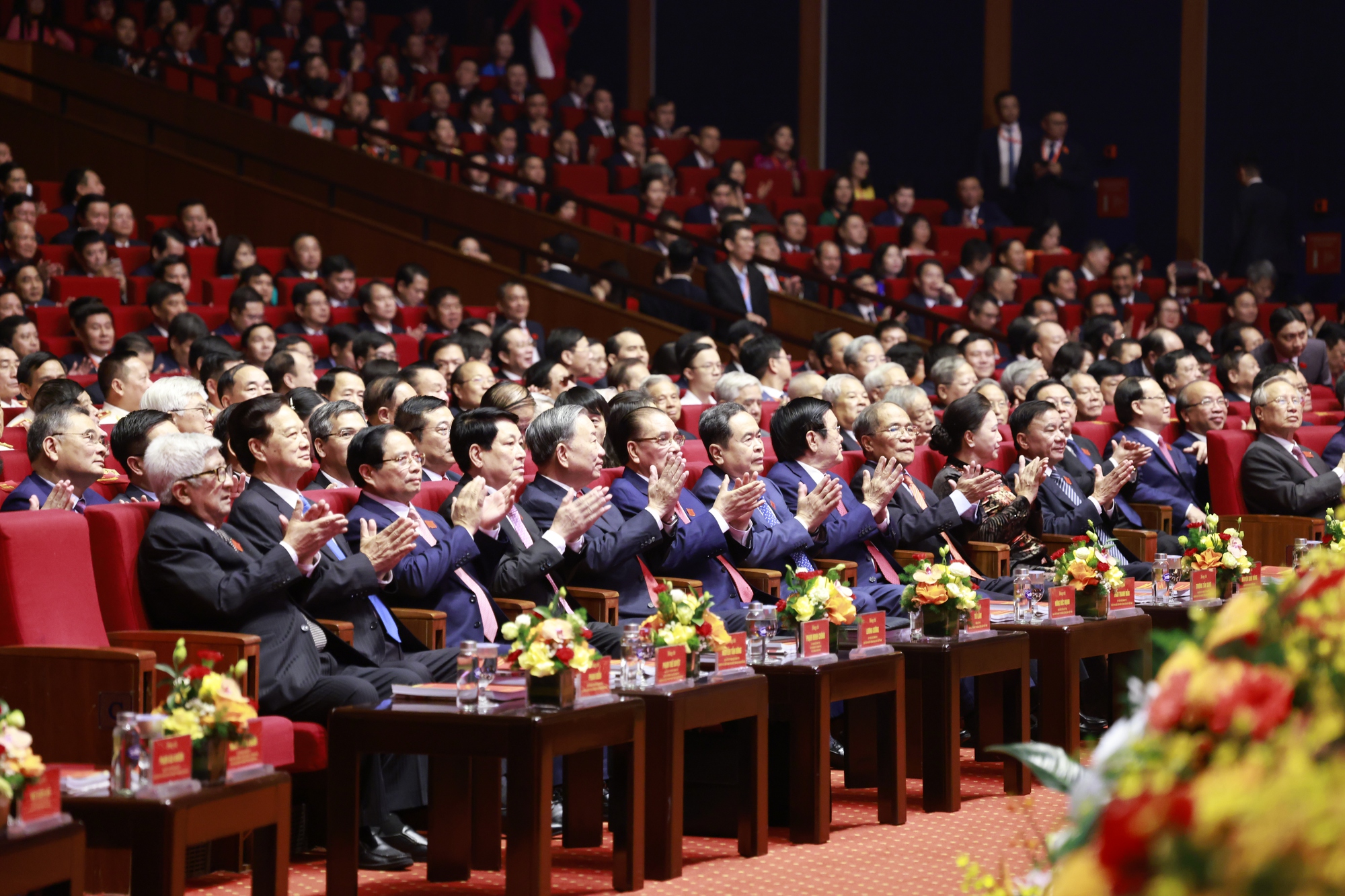 Tổng Bí thư Tô Lâm dự khai mạc Đại hội Đảng bộ Chính phủ lần thứ I- Ảnh 4. Tổng Bí thư Tô Lâm dự khai mạc Đại hội Đảng bộ Chính phủ lần thứ I- Ảnh 4.