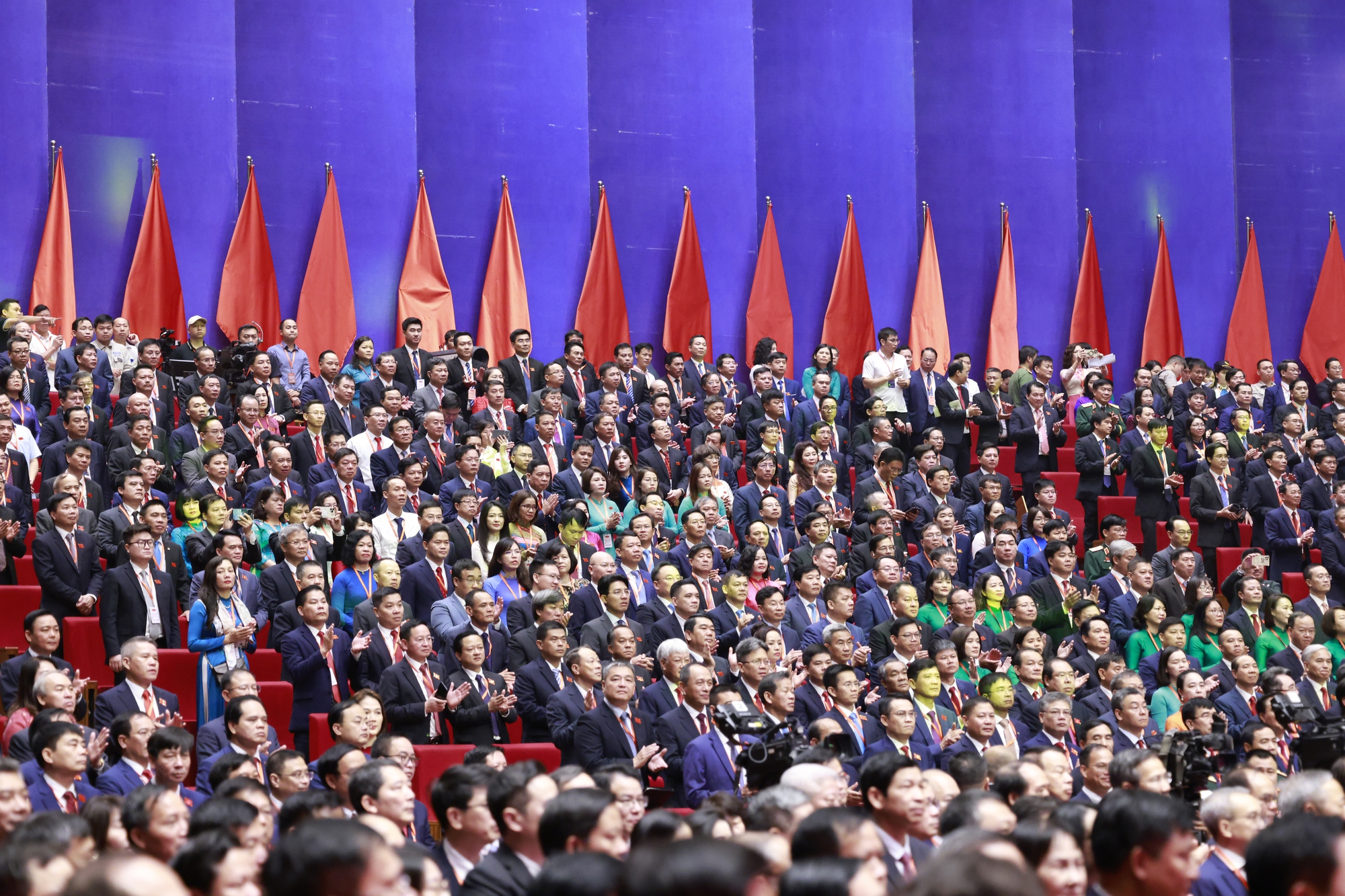 Tổng Bí thư Tô Lâm dự khai mạc Đại hội Đảng bộ Chính phủ lần thứ I- Ảnh 8. Tổng Bí thư Tô Lâm dự khai mạc Đại hội Đảng bộ Chính phủ lần thứ I- Ảnh 8.