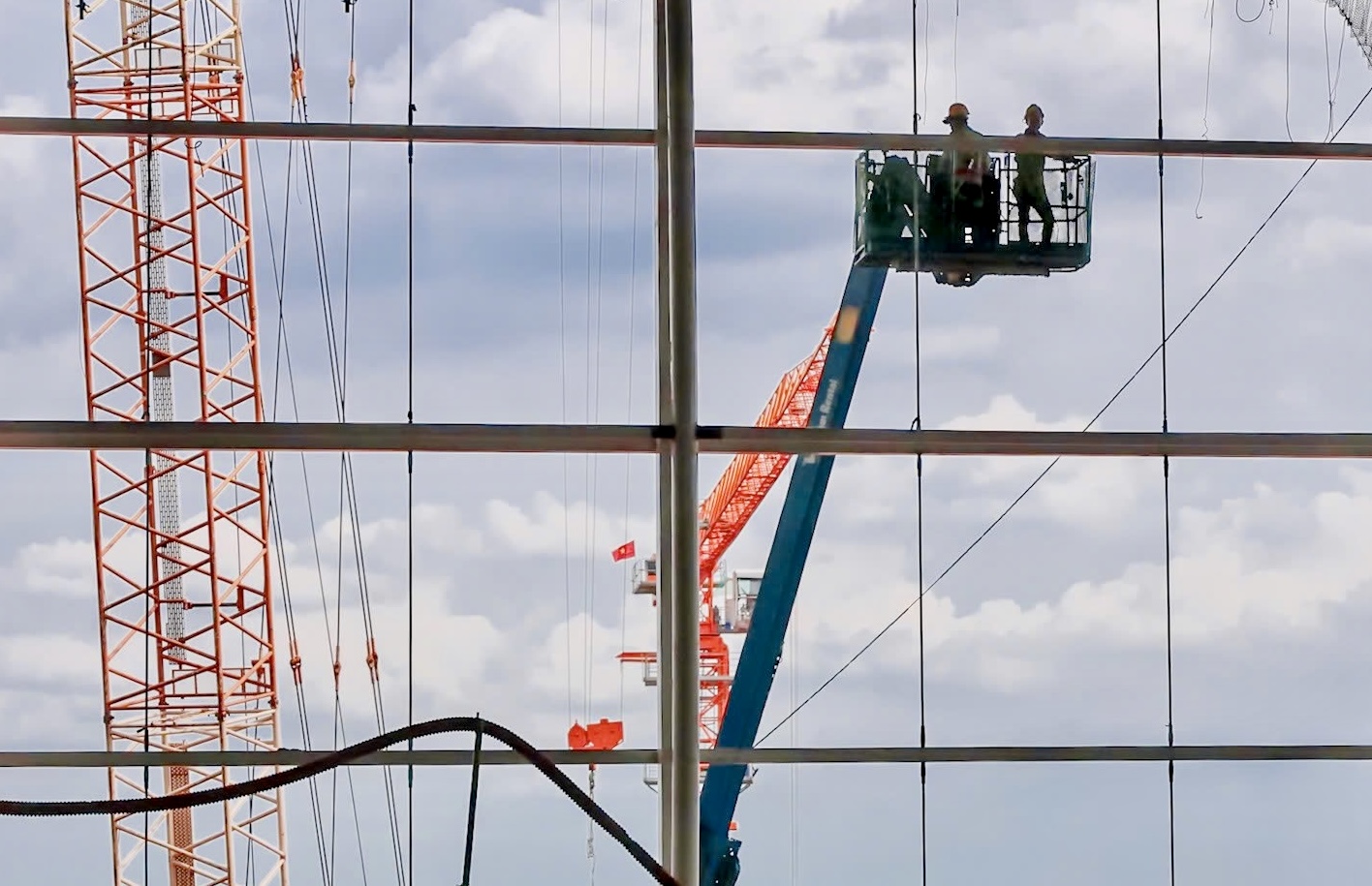 To&agrave;n cảnh thi c&ocirc;ng nh&agrave; ga s&acirc;n bay Long Th&agrave;nh hiện đại nhất Việt Nam- Ảnh 8.