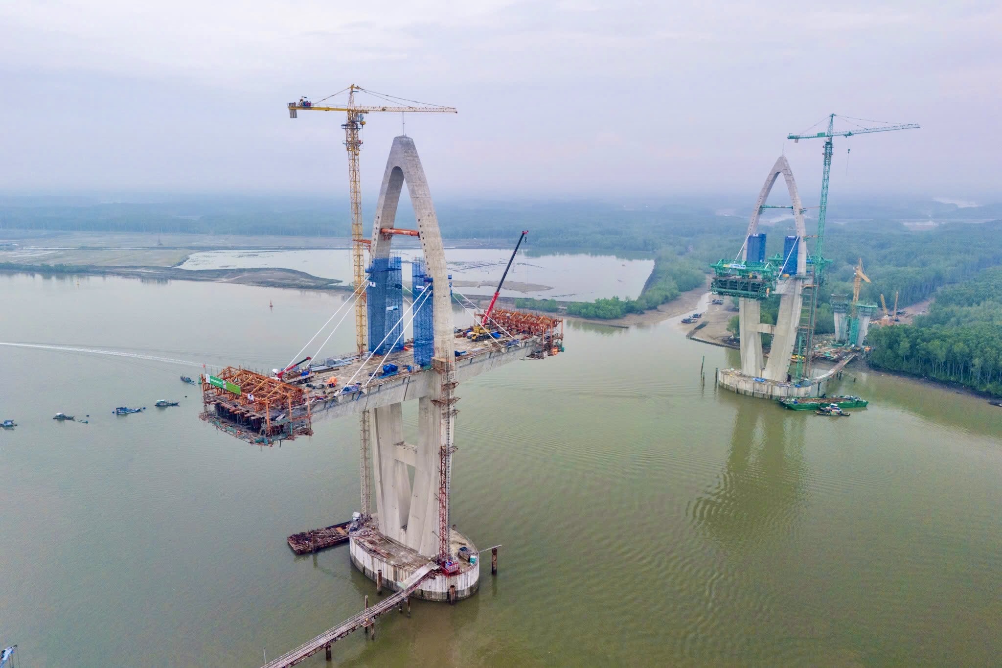 Cầu Phước An gần 5.000 tỷ vượt s&oacute;ng lớn dần nối đ&ocirc;i bờ Đồng Nai - TP.HCM- Ảnh 6.