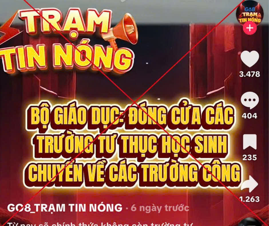Bộ Gi&aacute;o dục v&agrave; Đ&agrave;o tạo b&aacute;c tin đồn giải thể trường ngo&agrave;i c&ocirc;ng lập- Ảnh 2.