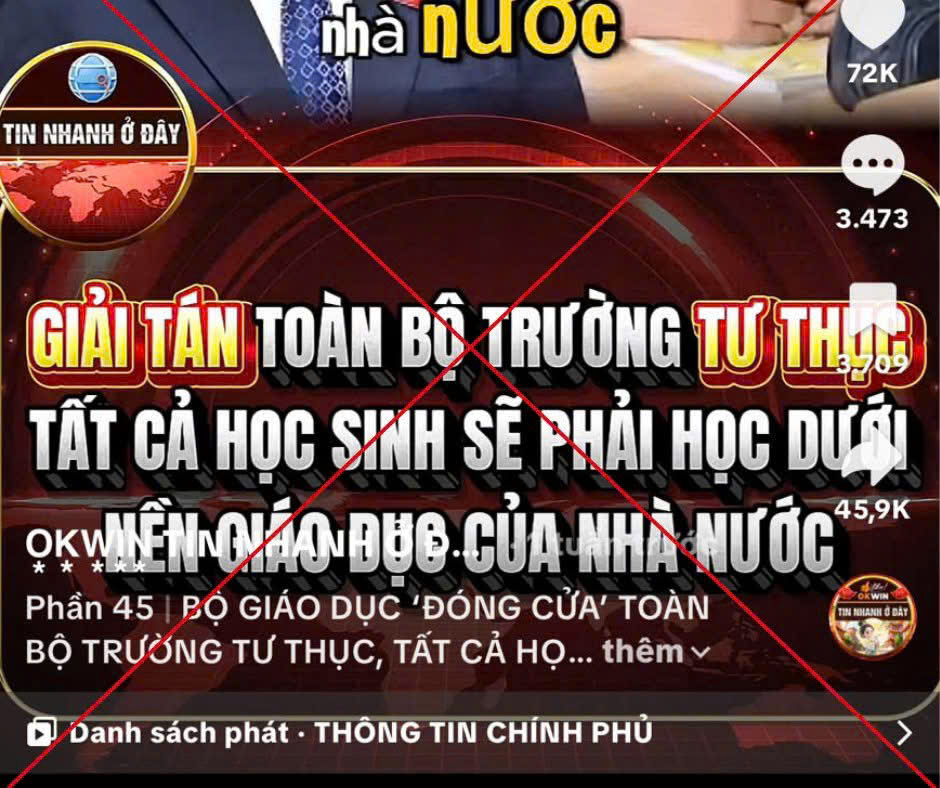Bộ Gi&aacute;o dục v&agrave; Đ&agrave;o tạo b&aacute;c tin đồn giải thể trường ngo&agrave;i c&ocirc;ng lập- Ảnh 3.