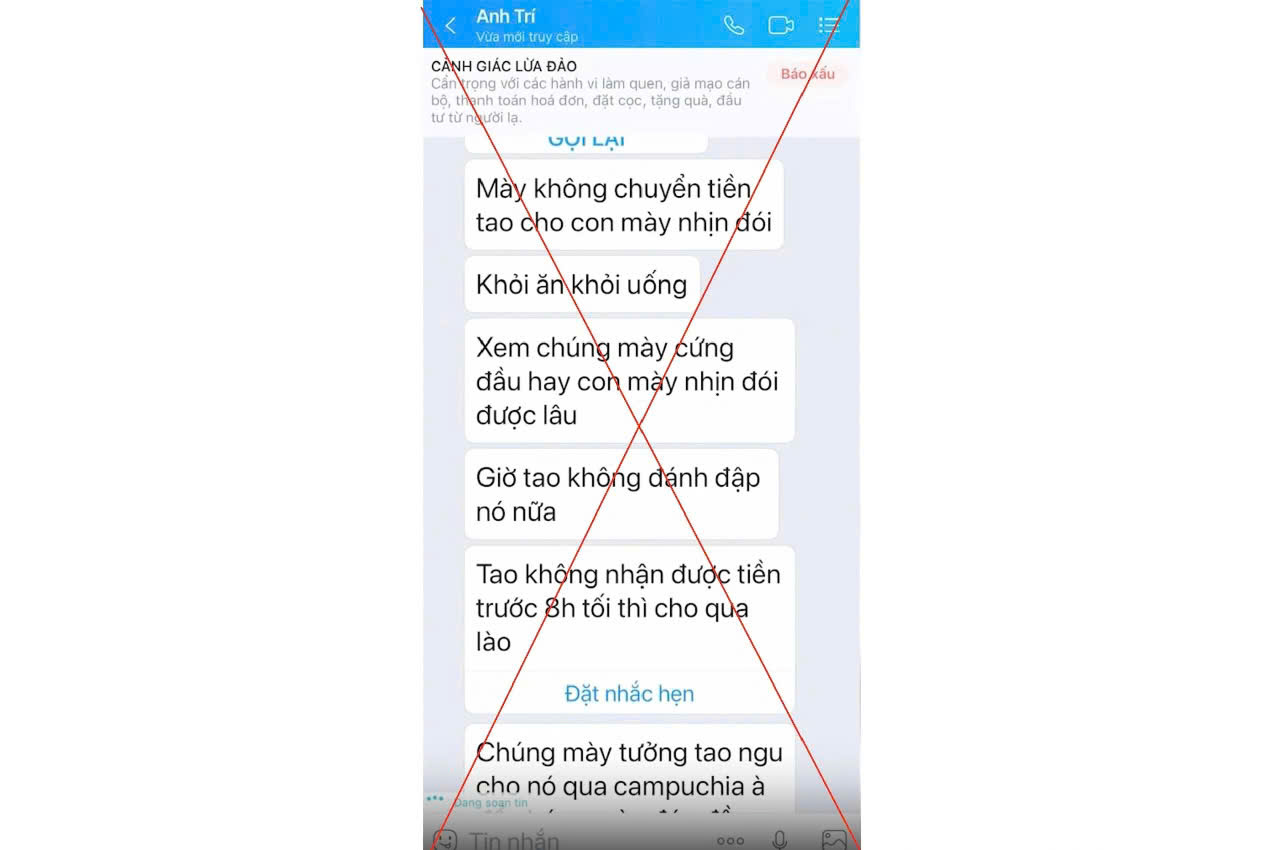 Giải cứu nam sinh bị nh&oacute;m lừa đảo d&agrave;n cảnh &ldquo;bắt c&oacute;c online&rdquo; đ&ograve;i 500 triệu đồng- Ảnh 1.