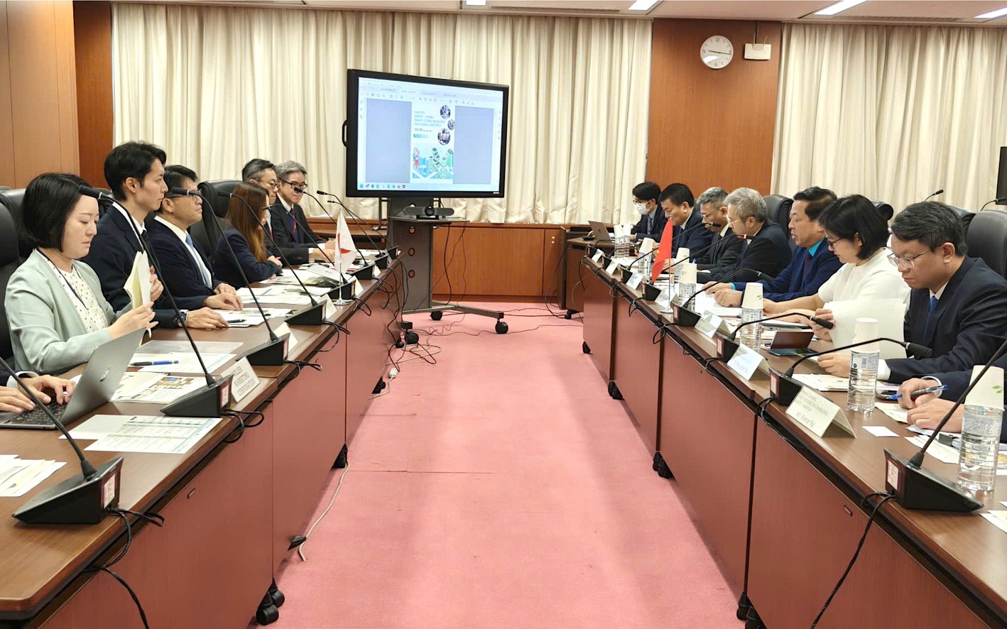 Th&uacute;c đẩy hợp t&aacute;c Việt Nam - Nhật Bản về ph&aacute;t triển đ&ocirc; thị th&ocirc;ng minh