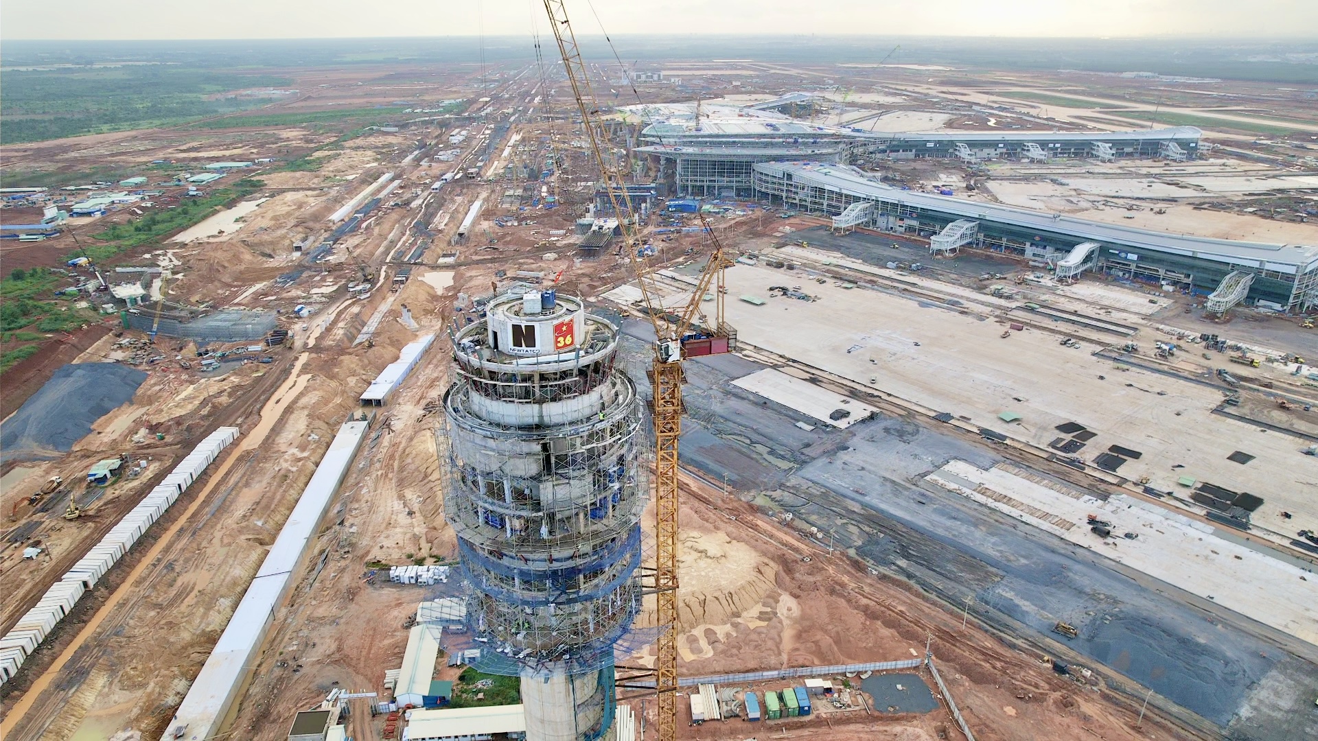 Gấp r&uacute;t ho&agrave;n th&agrave;nh loạt hạng mục quan trọng tại "khối &oacute;c" s&acirc;n bay Long Th&agrave;nh- Ảnh 1.