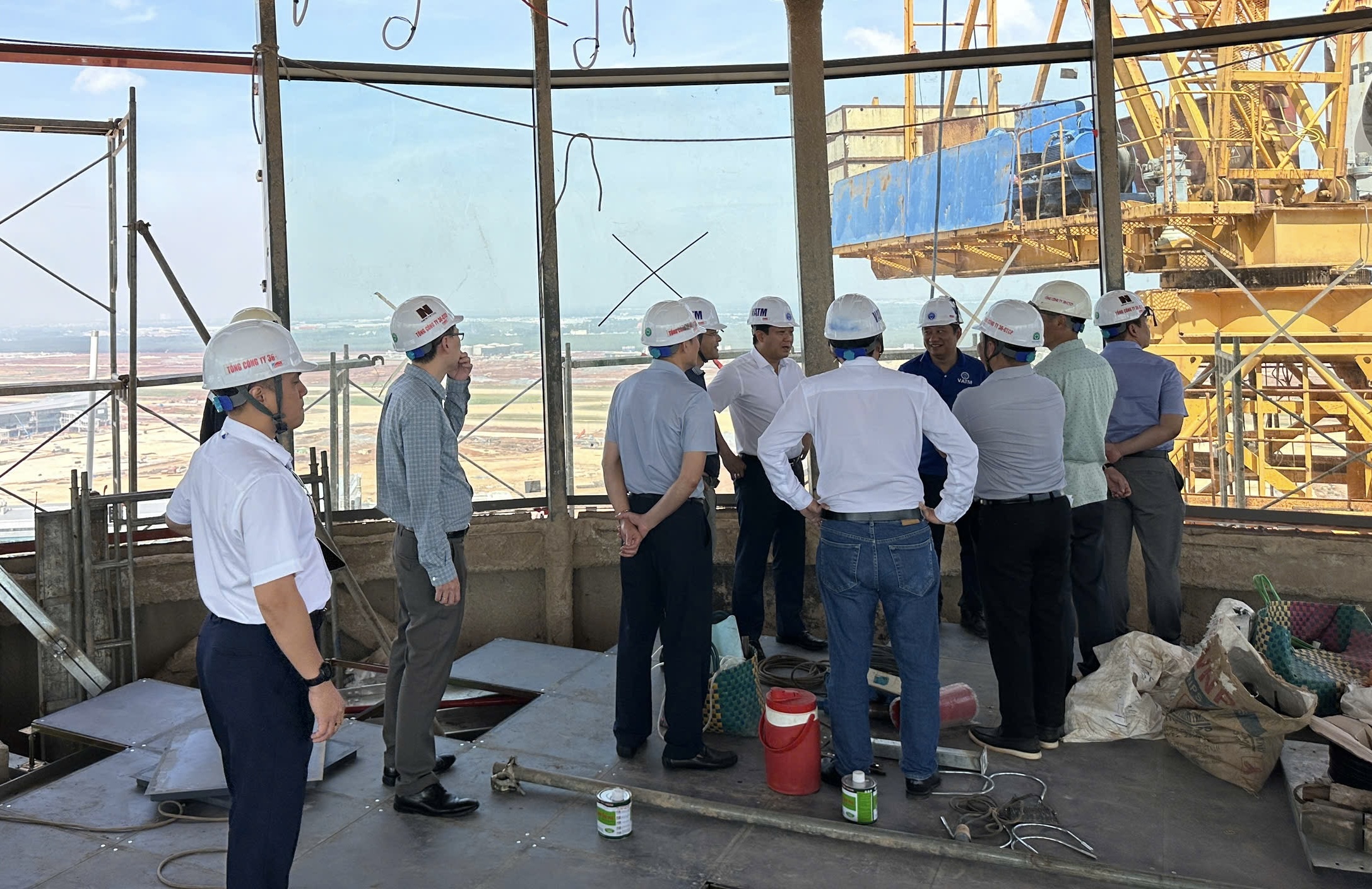 Gấp r&uacute;t ho&agrave;n th&agrave;nh loạt hạng mục quan trọng tại "khối &oacute;c" s&acirc;n bay Long Th&agrave;nh- Ảnh 2.