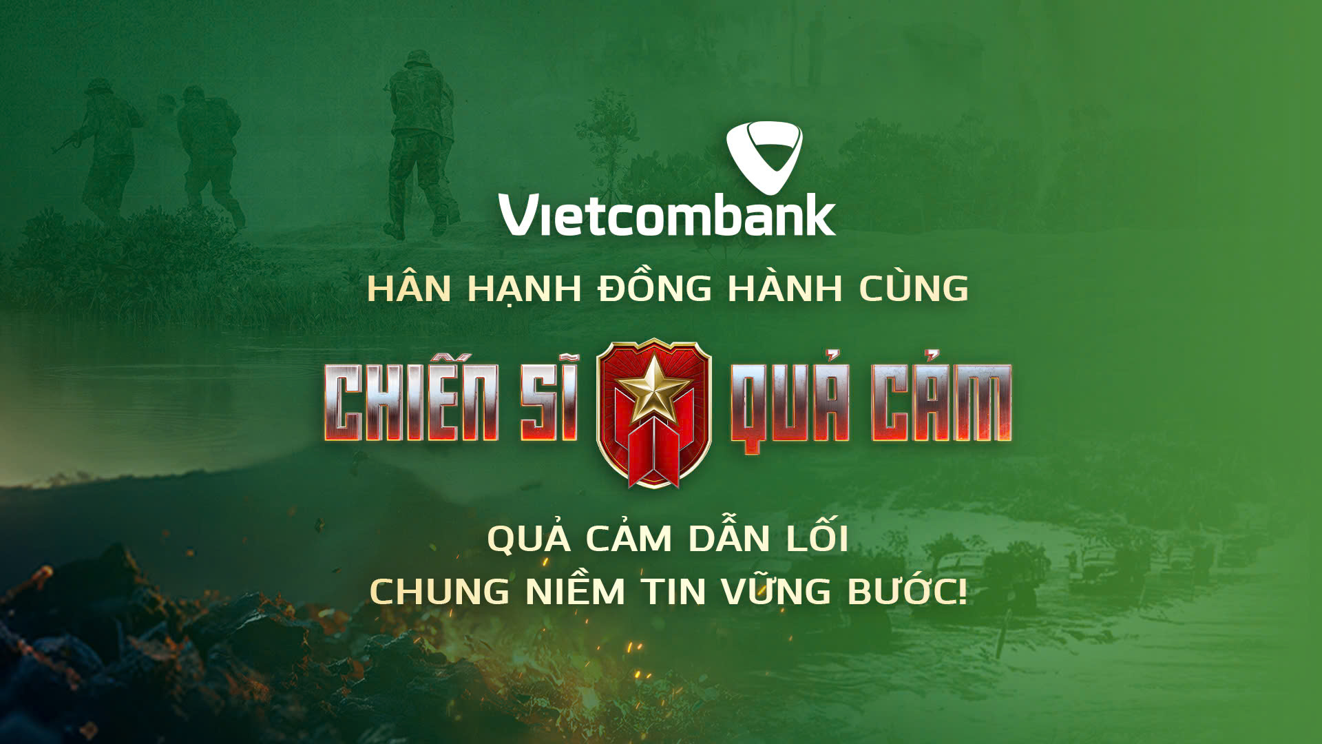 Vietcombank đồng h&agrave;nh c&ugrave;ng &ldquo;Chiến sĩ quả cảm 2025&rdquo;, lan tỏa gi&aacute; trị nh&acirc;n văn- Ảnh 1.