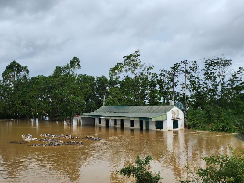 Ninh B&igrave;nh: Hơn 650 hộ d&acirc;n th&ocirc;n K&ecirc;nh G&agrave; vẫn bị c&ocirc; lập ho&agrave;n to&agrave;n sau b&atilde;o số 10- Ảnh 3.