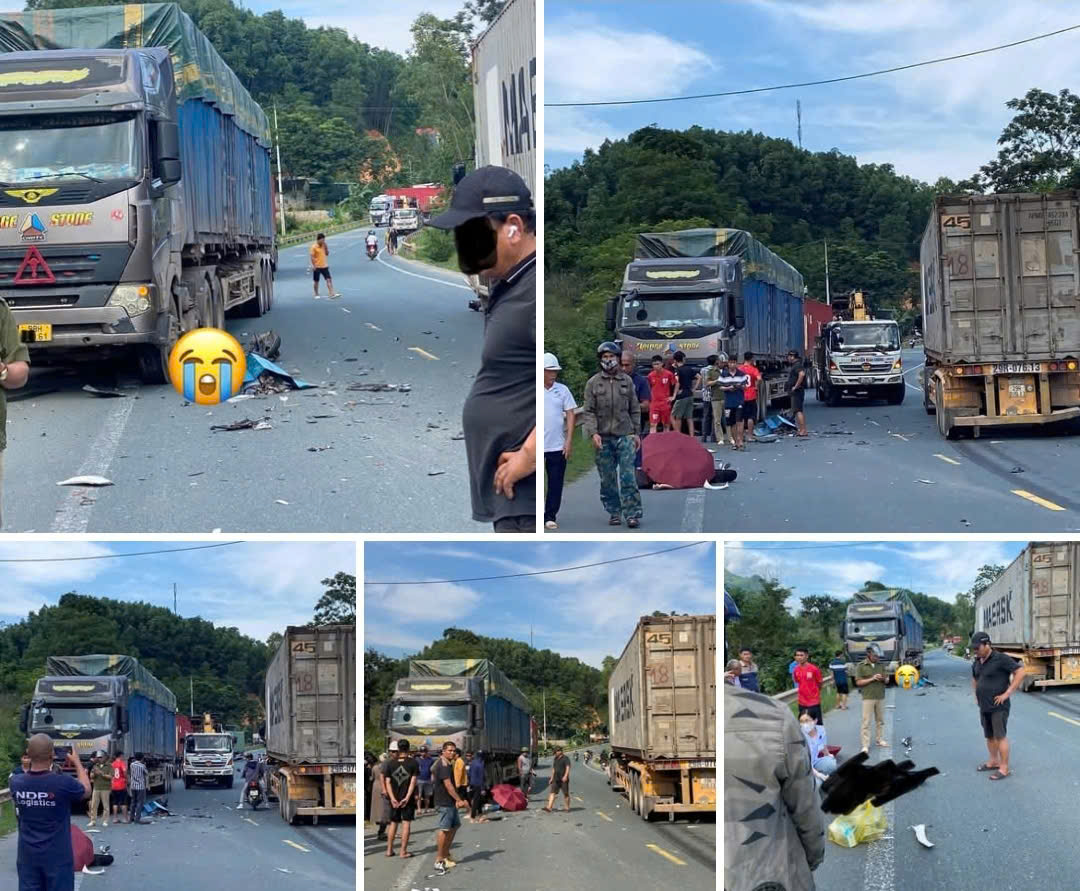 Nguy&ecirc;n nh&acirc;n khiến 2 học sinh Lạng Sơn tử vong sau va chạm li&ecirc;n tiếp với 2 xe đầu k&eacute;o- Ảnh 2.