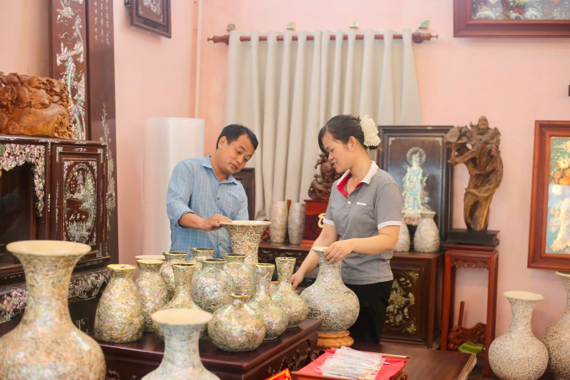 12.000m&sup2; kh&ocirc;ng gian s&aacute;ng tạo - điểm nhấn ph&aacute;t triển mới của l&agrave;ng nghề Chuy&ecirc;n Mỹ- Ảnh 1.