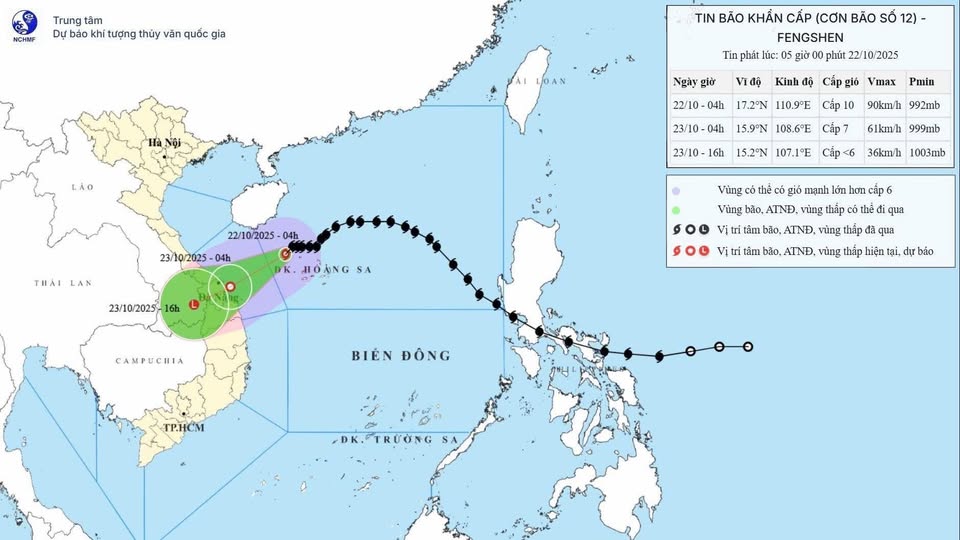 Bộ X&acirc;y dựng y&ecirc;u cầu chủ động ứng ph&oacute; b&atilde;o số 12 ở mức cao nhất- Ảnh 1.