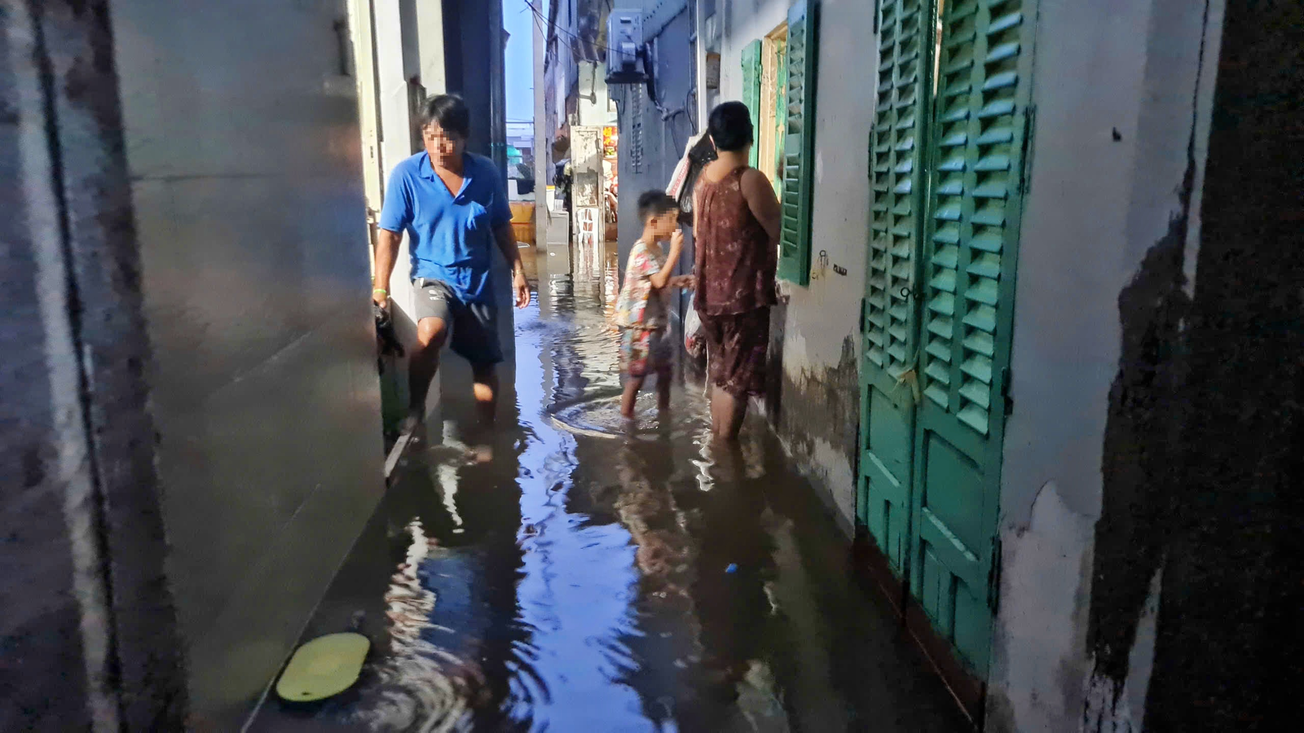 Cà Mau: Triều cường dâng cao, cuộc sống người dân đảo lộn- Ảnh 9. Cà Mau: Triều cường dâng cao, cuộc sống người dân đảo lộn- Ảnh 9.