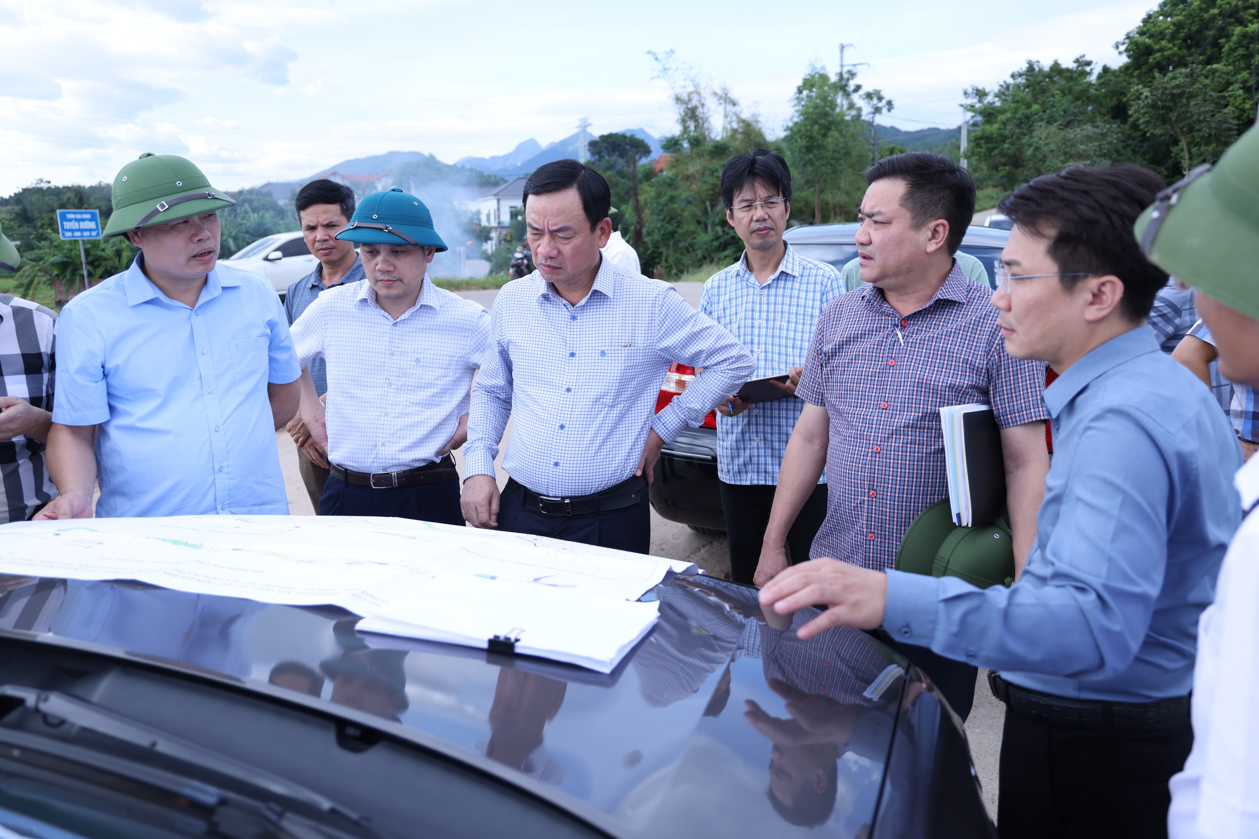 Ph&uacute; Thọ: Đẩy nhanh tiến độ dự &aacute;n Hạ tầng giao th&ocirc;ng kết nối V&ugrave;ng Thủ đ&ocirc;- Ảnh 3.