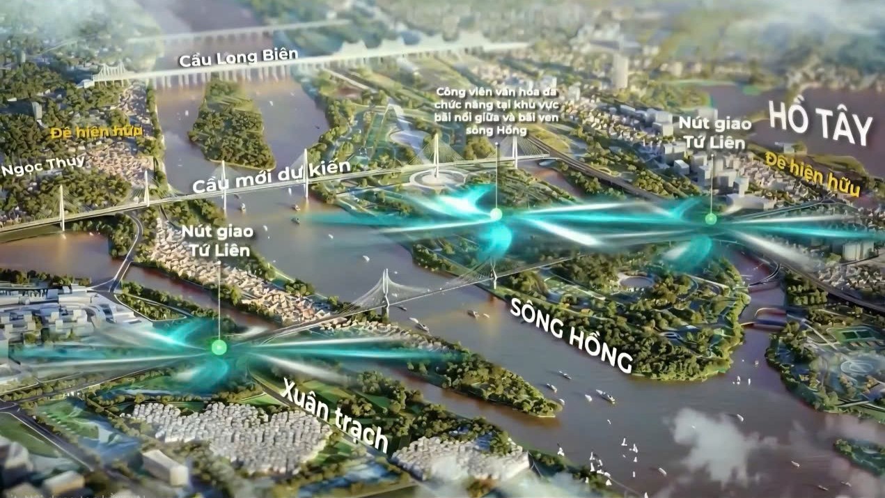 H&agrave; Nội: Th&agrave;nh lập tổ c&ocirc;ng t&aacute;c chỉ đạo quy hoạch kiến tr&uacute;c trục đại lộ cảnh quan s&ocirc;ng Hồng- Ảnh 1.