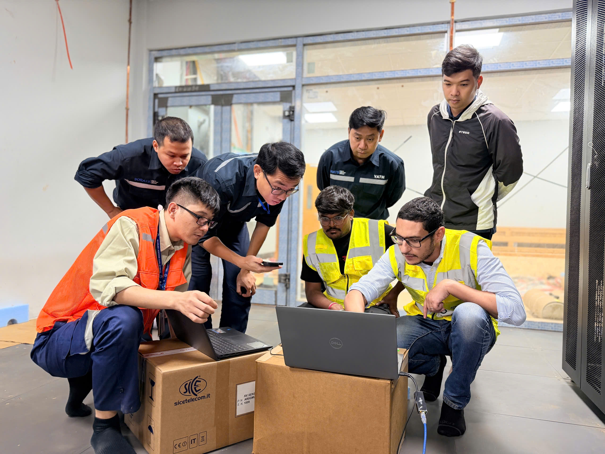 Bay hiệu chuẩn hệ thống gi&aacute;m s&aacute;t h&agrave;ng kh&ocirc;ng tại s&acirc;n bay Long Th&agrave;nh- Ảnh 4.