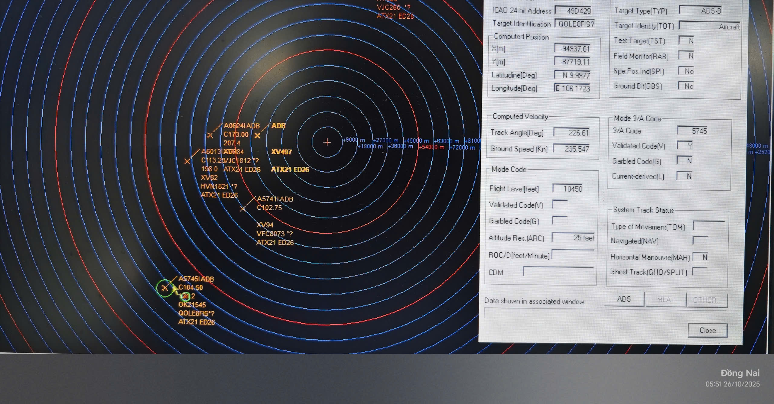 Bay hiệu chuẩn hệ thống gi&aacute;m s&aacute;t h&agrave;ng kh&ocirc;ng tại s&acirc;n bay Long Th&agrave;nh- Ảnh 6.