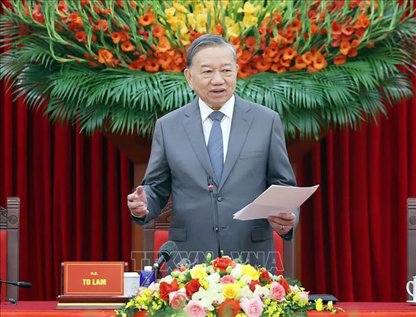 Tổng B&iacute; thư T&ocirc; L&acirc;m: Văn h&oacute;a Việt Nam l&agrave; "căn cước ph&aacute;t triển" của quốc gia- Ảnh 1.