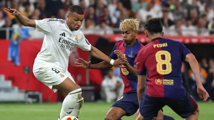 Link xem trực tiếp Real Madrid và Barcelona, La Liga 2025-2026- Ảnh 1. Link xem trực tiếp Real Madrid và Barcelona, La Liga 2025-2026- Ảnh 1.