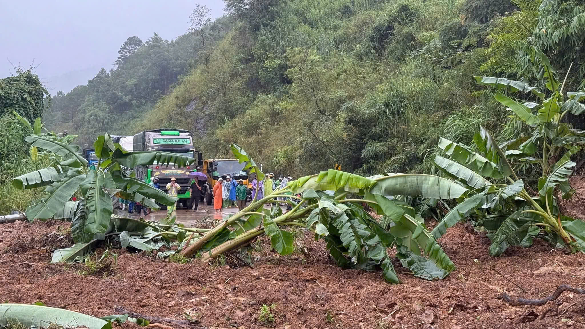 Cao tốc, quốc lộ qua miền Trung tắc nghẽn, chia cắt do mưa lũ: T&agrave;i xế lưu th&ocirc;ng thế n&agrave;o?- Ảnh 3.