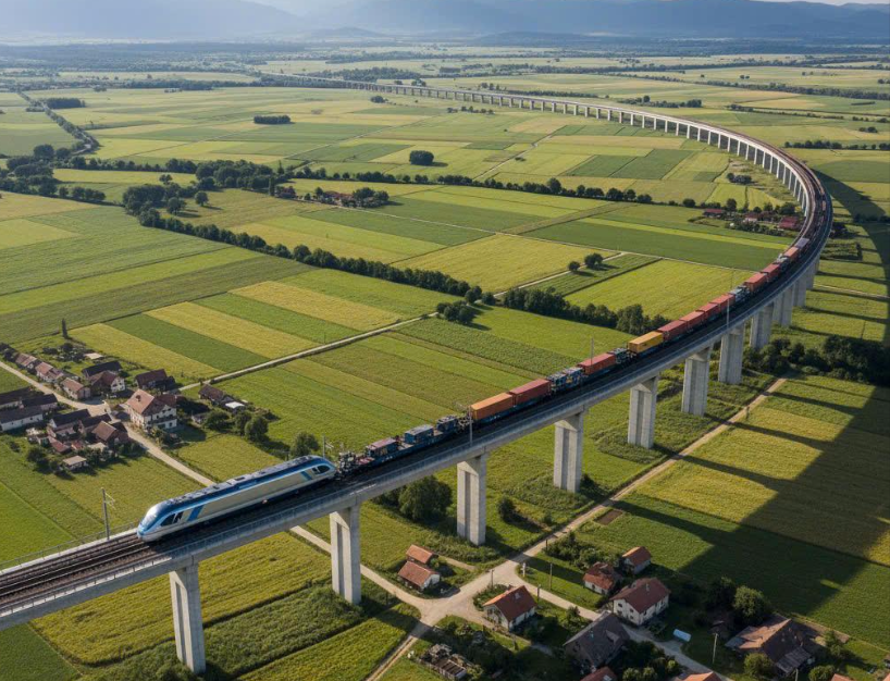 Hướng tuyến đường sắt B&agrave;u B&agrave;ng - C&aacute;i M&eacute;p kết nối &ldquo;xương sống&rdquo; logistics Đ&ocirc;ng Nam Bộ- Ảnh 3.