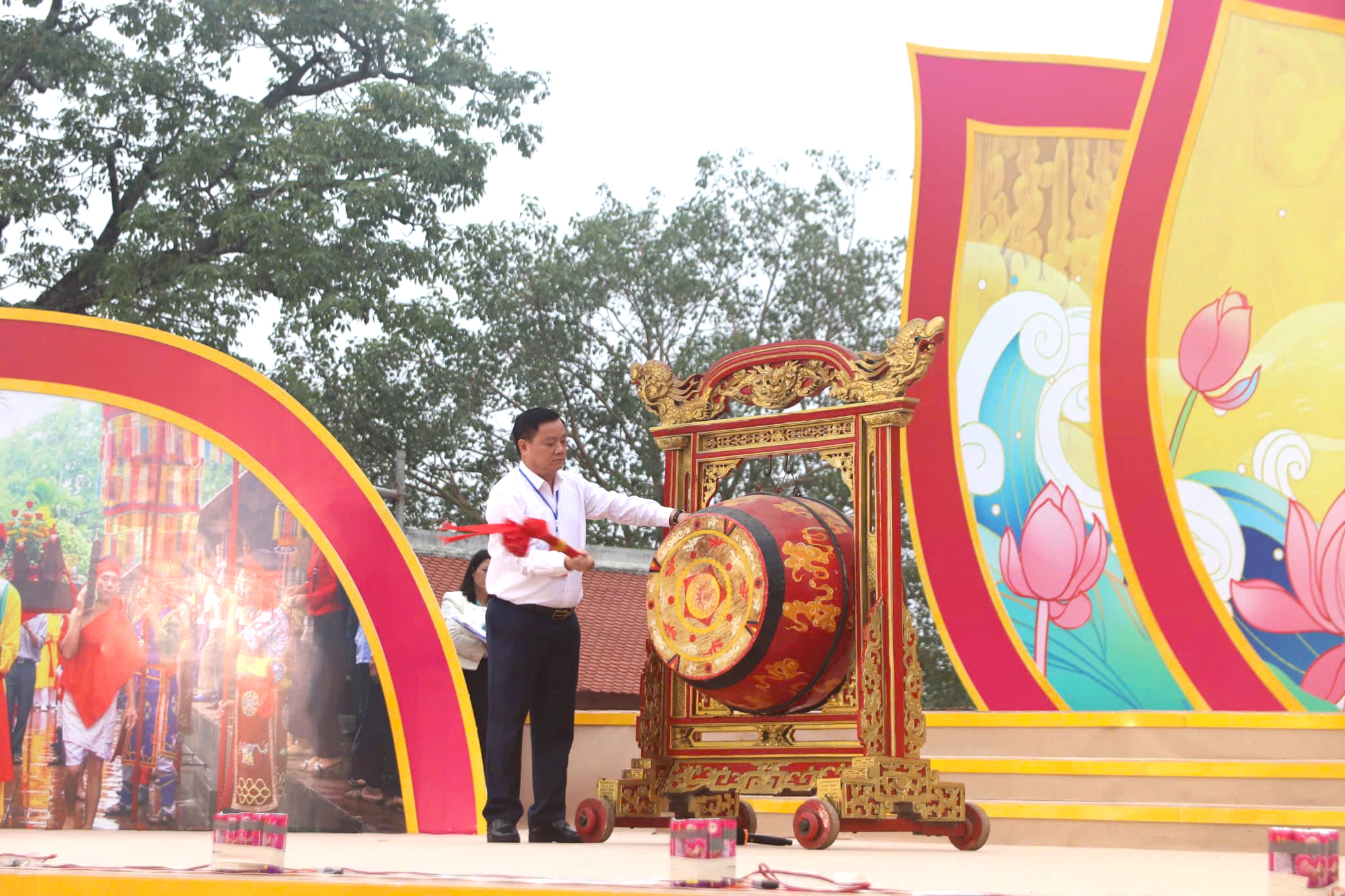 Hưng Yên: Khai mạc lễ hội chùa Keo mùa thu, tôn vinh giá trị di sản gần 400 năm tuổi- Ảnh 2. Hưng Yên: Khai mạc lễ hội chùa Keo mùa thu, tôn vinh giá trị di sản gần 400 năm tuổi- Ảnh 2.