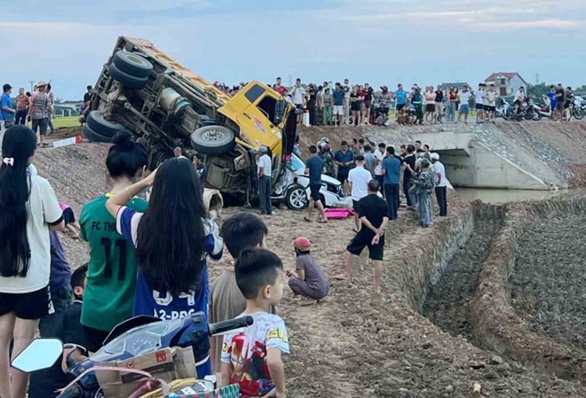 H&agrave; Tĩnh: Khởi tố t&agrave;i xế g&acirc;y tai nạn l&agrave;m 5 người bị thương nặng- Ảnh 1.